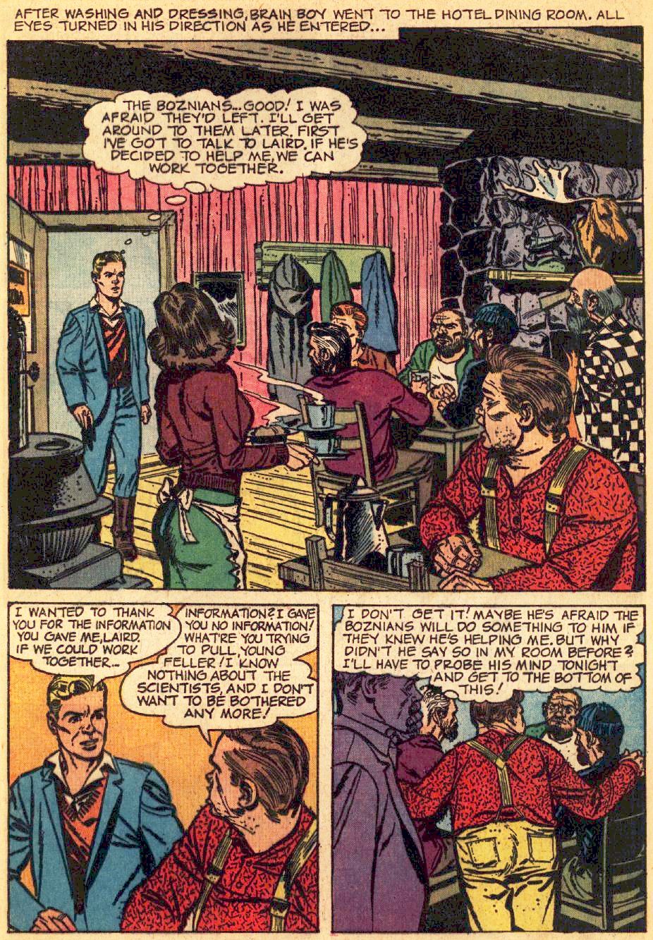 Read online Brain Boy (1962) comic -  Issue #3 - 9