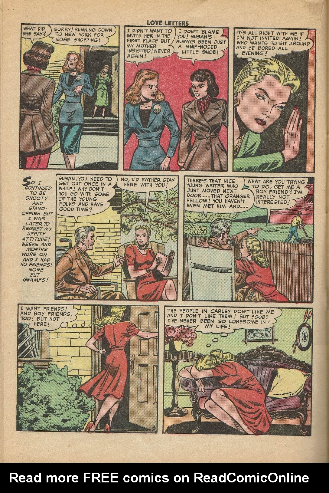 Read online Love Letters comic -  Issue #13 - 20