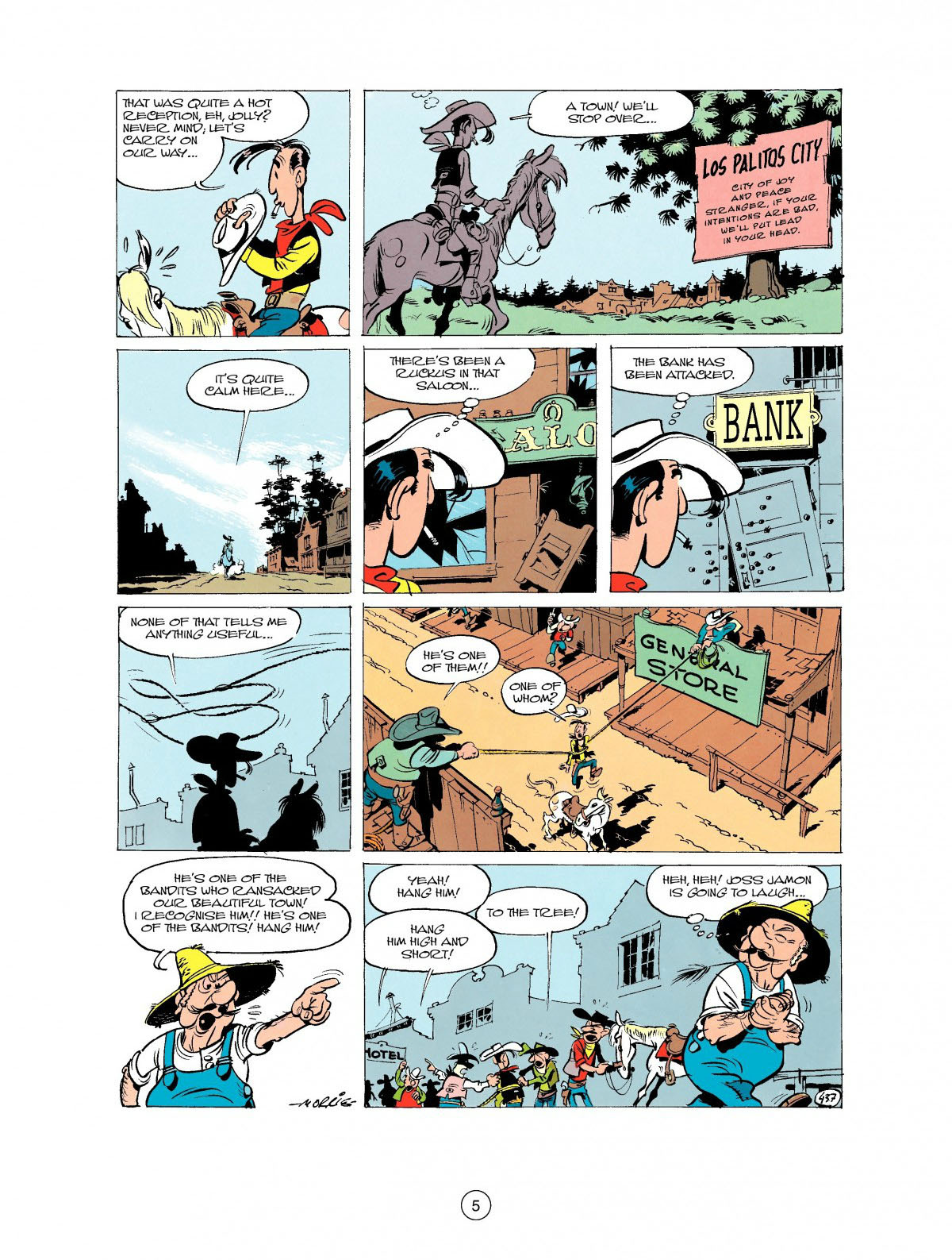 Read online A Lucky Luke Adventure comic -  Issue #27 - 6