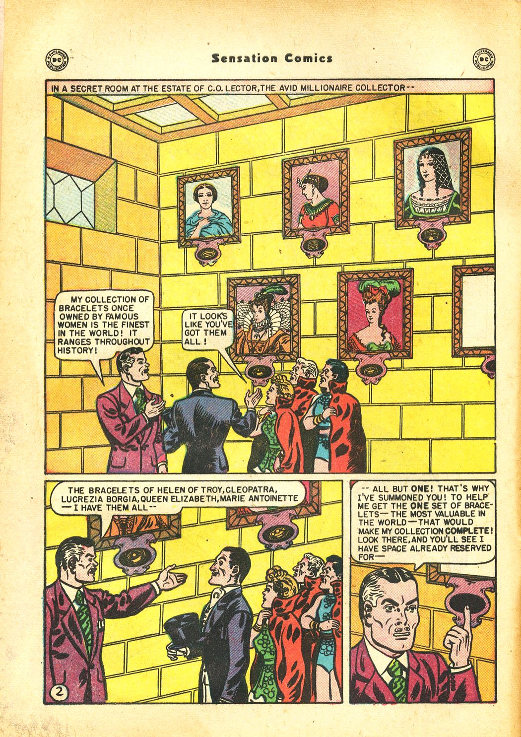 Read online Sensation (Mystery) Comics comic -  Issue #86 - 4