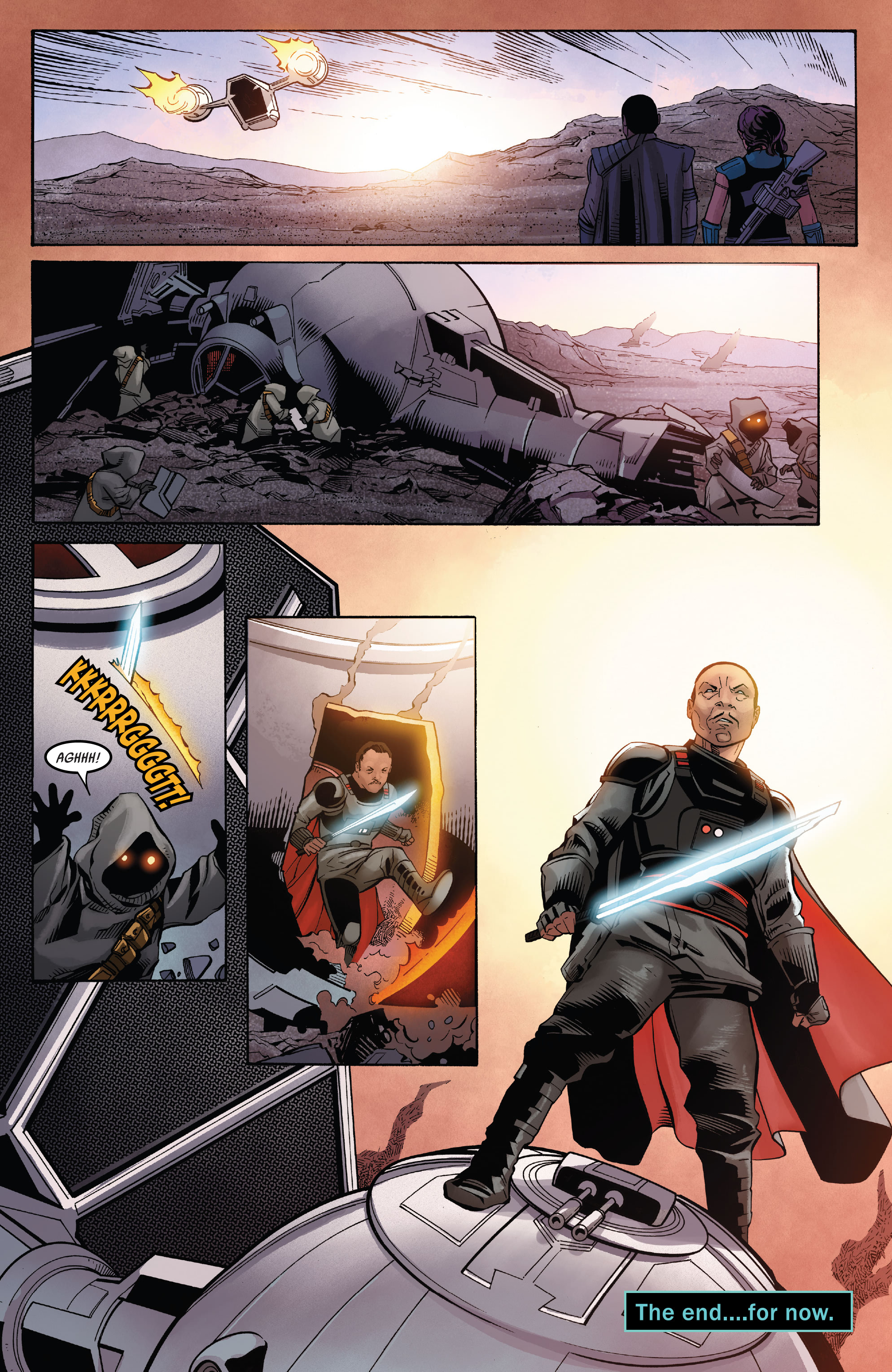 Read online Star Wars: The Mandalorian comic -  Issue #8 - 32