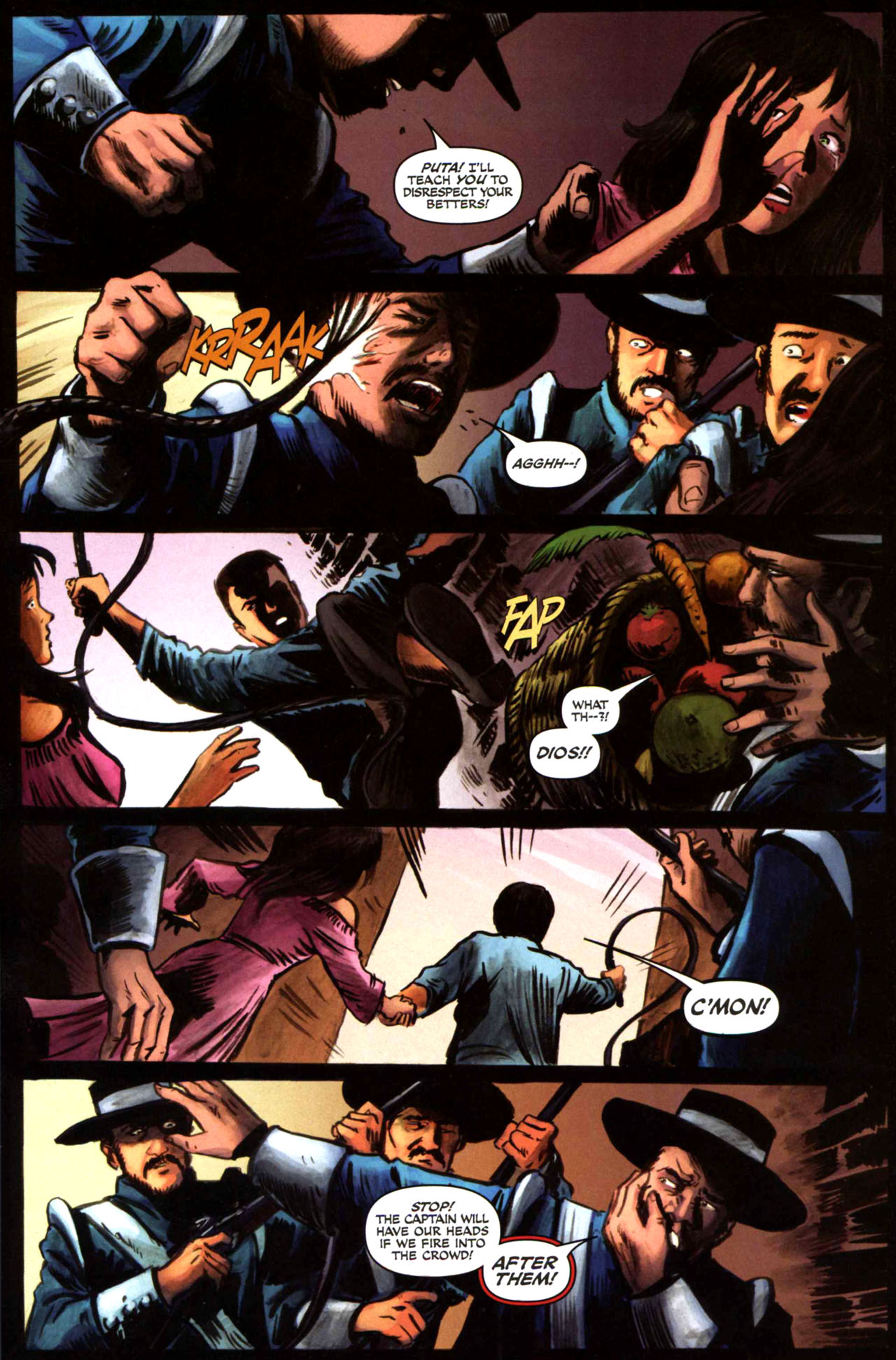 Read online Zorro (2008) comic -  Issue #4 - 14