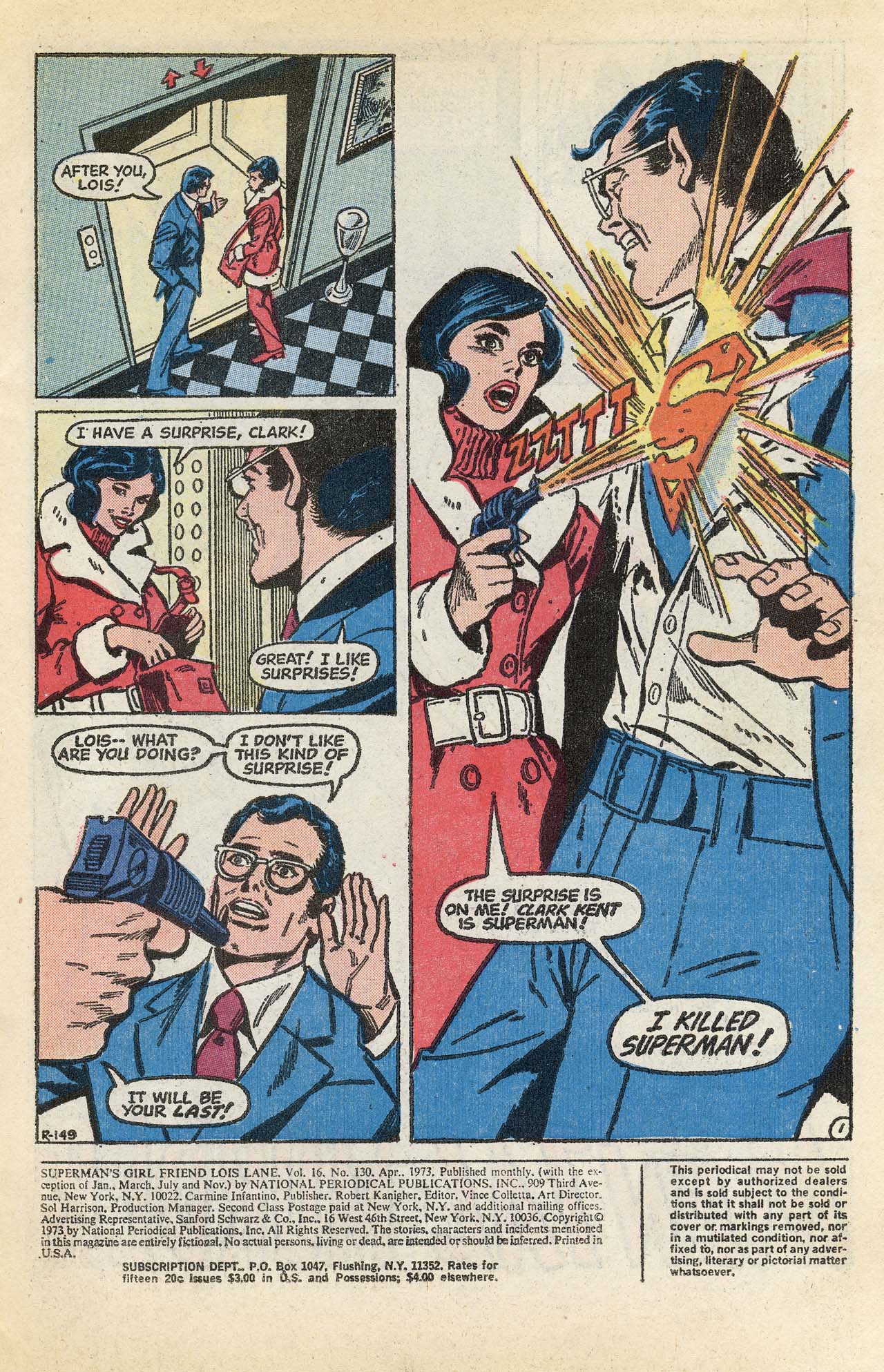 Read online Superman's Girl Friend, Lois Lane comic -  Issue #130 - 3