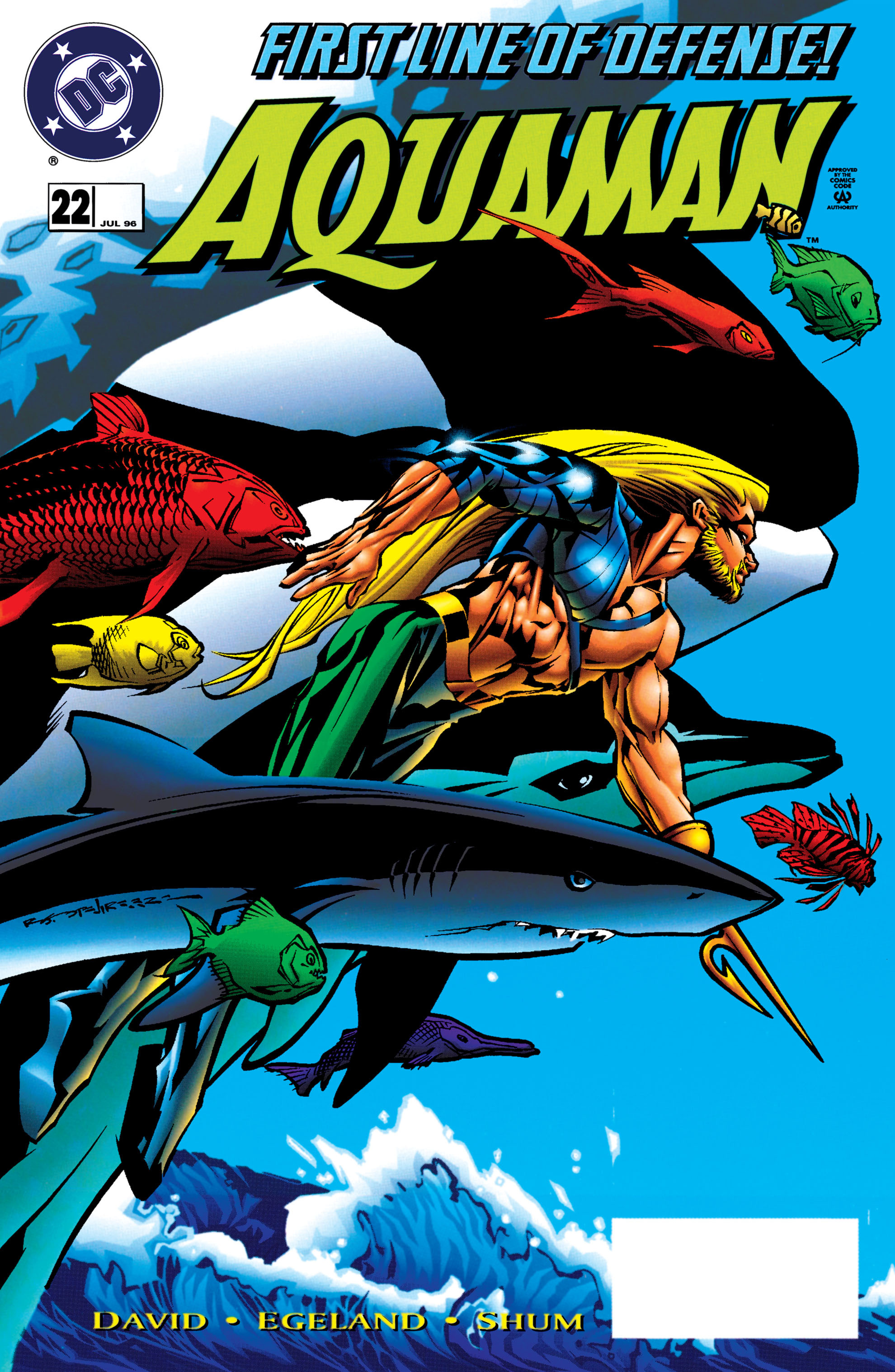 Read online Aquaman (1994) comic -  Issue #22 - 1