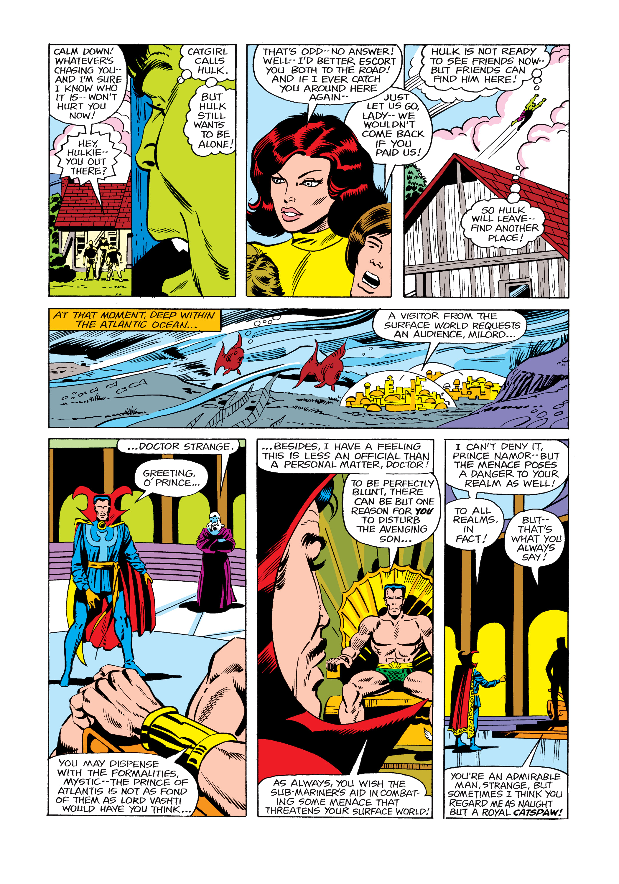 Read online Marvel Masterworks: The Defenders comic -  Issue # TPB 7 (Part 4) - 4