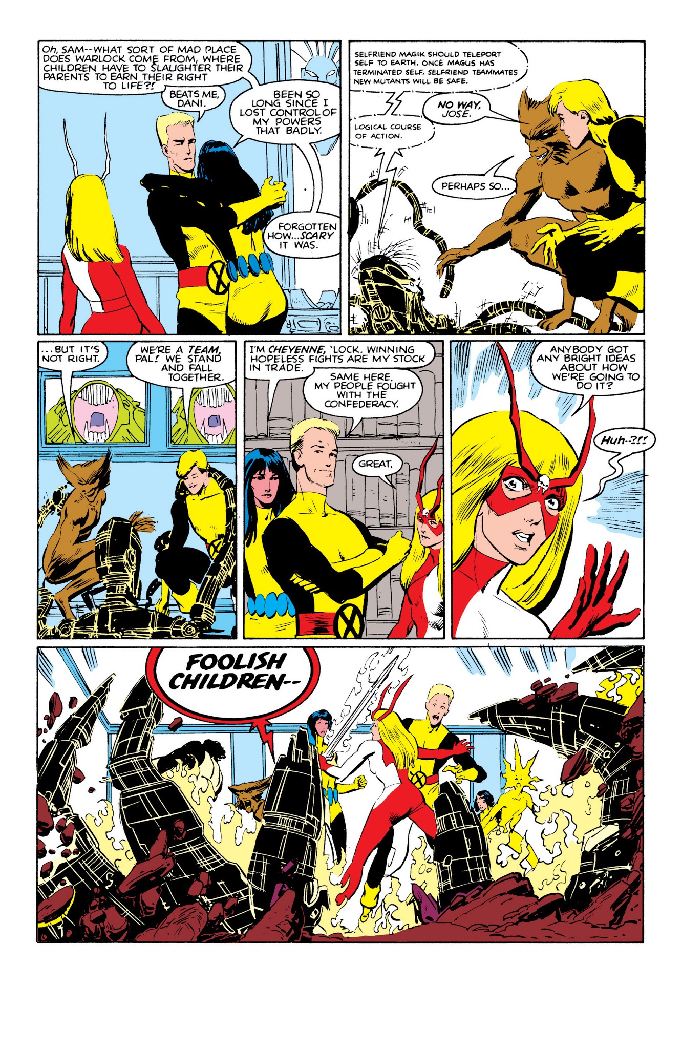 Read online New Mutants Classic comic -  Issue # TPB 6 - 245