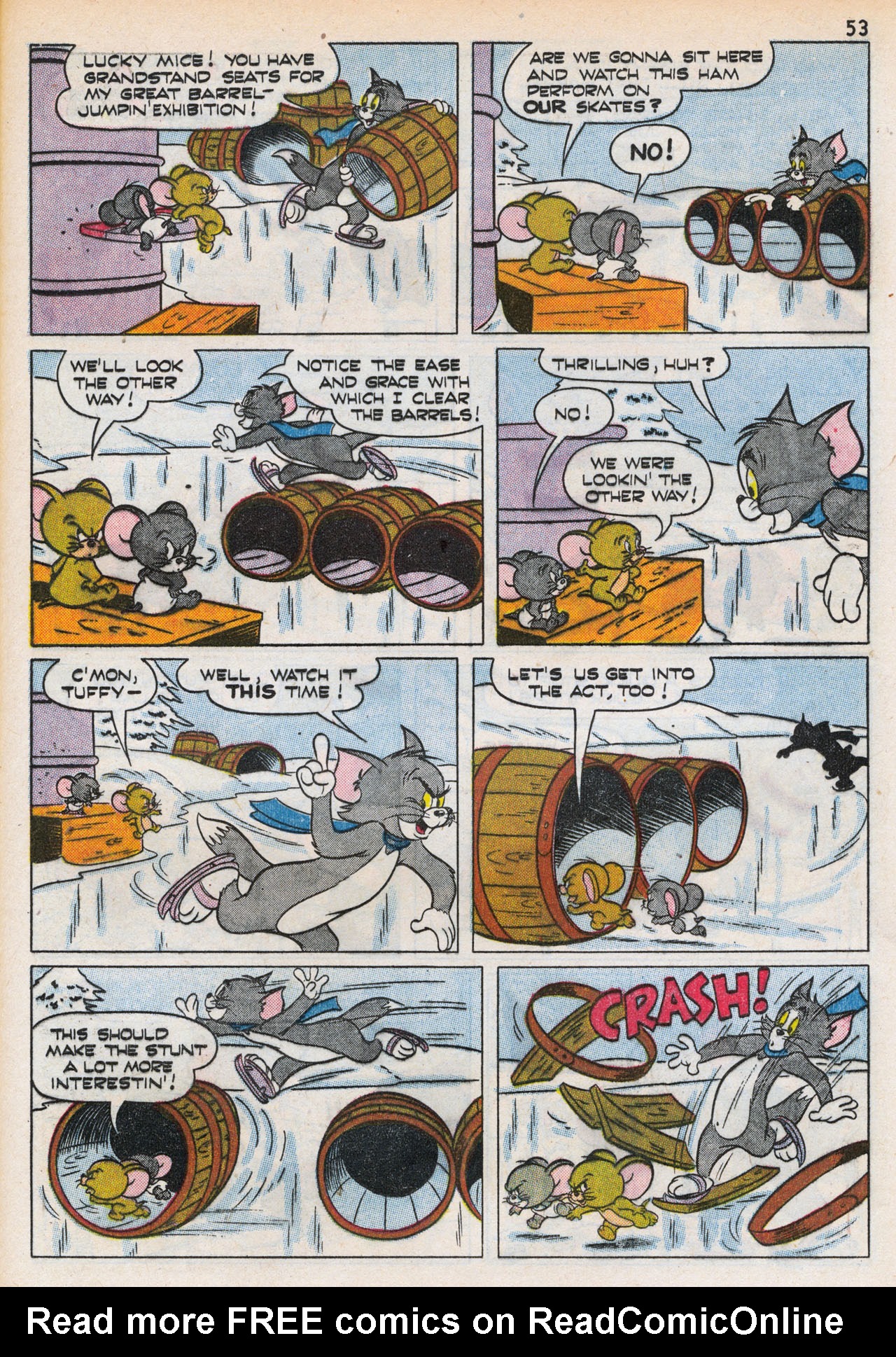 Read online M.G.M.'s Tom and Jerry's Winter Fun comic -  Issue #3 - 56