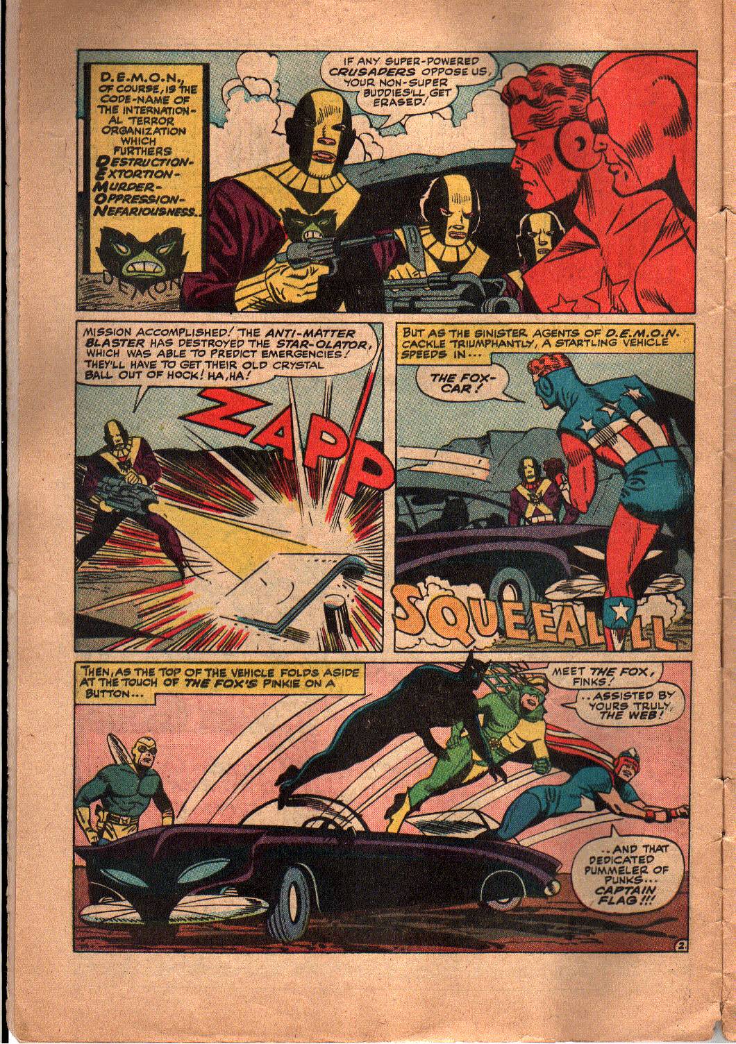 Read online The Mighty Crusaders (1965) comic -  Issue #5 - 3