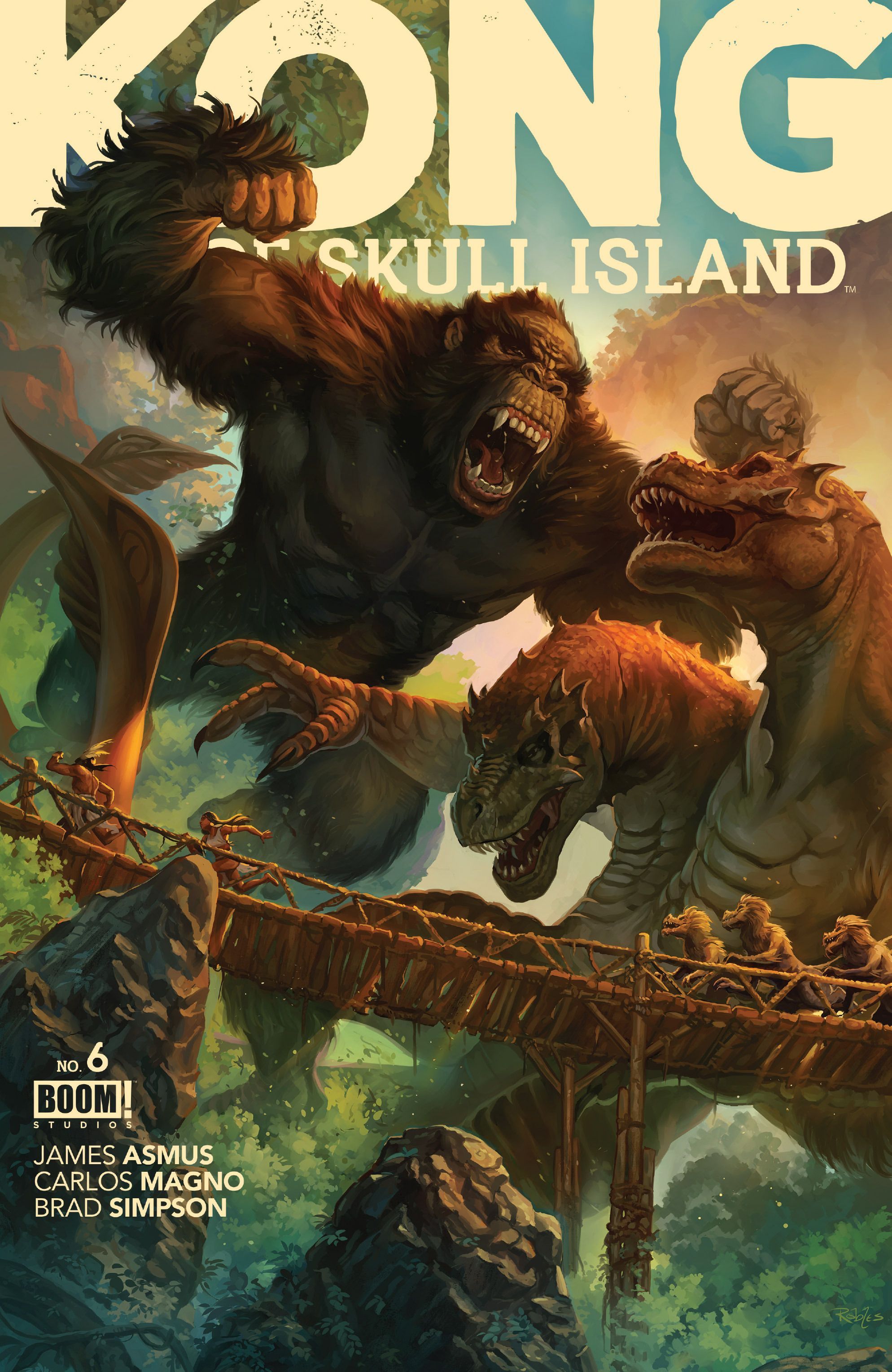 Read online Kong Of Skull Island comic -  Issue #6 - 1