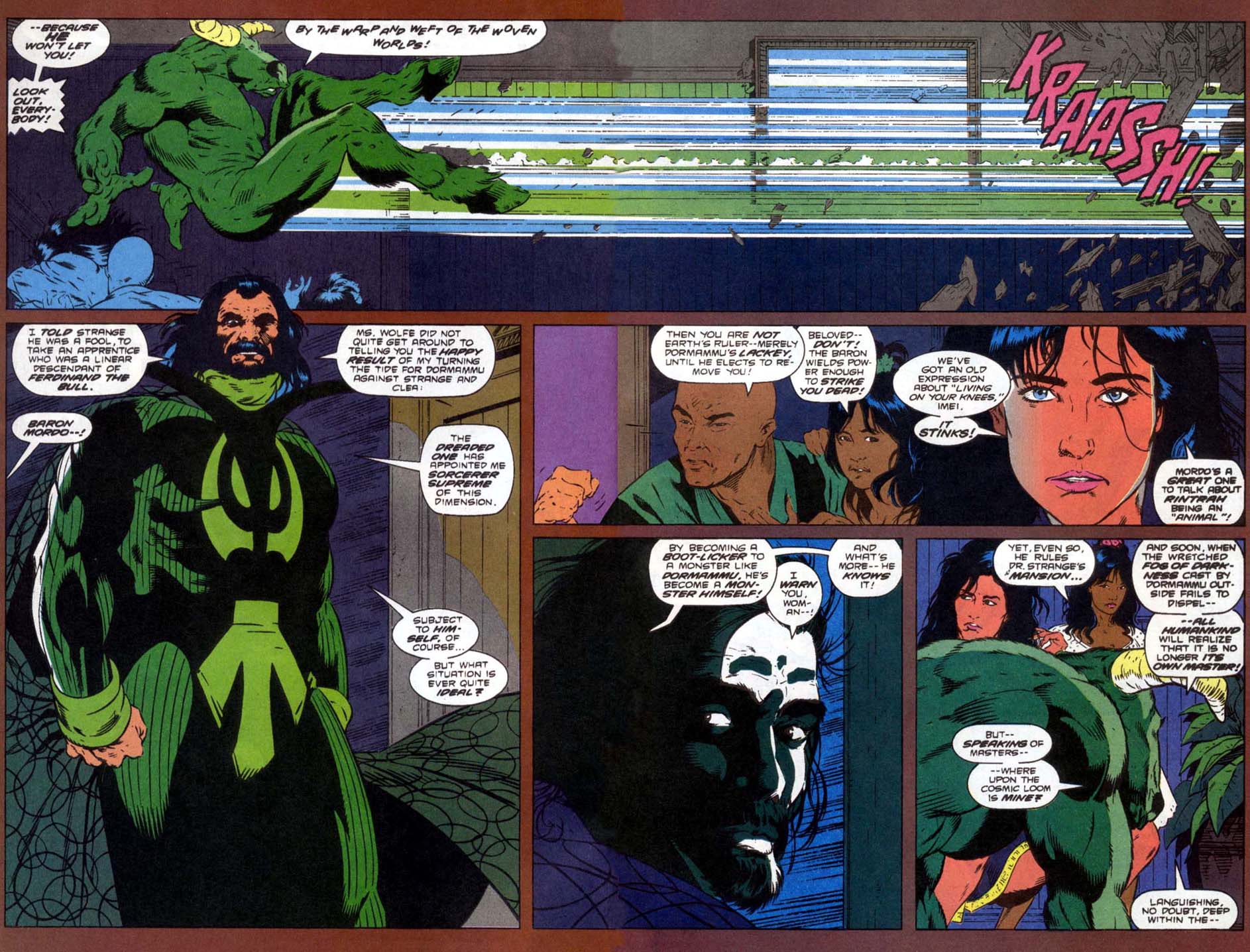 Read online Doctor Strange: Sorcerer Supreme comic -  Issue #24 - 3