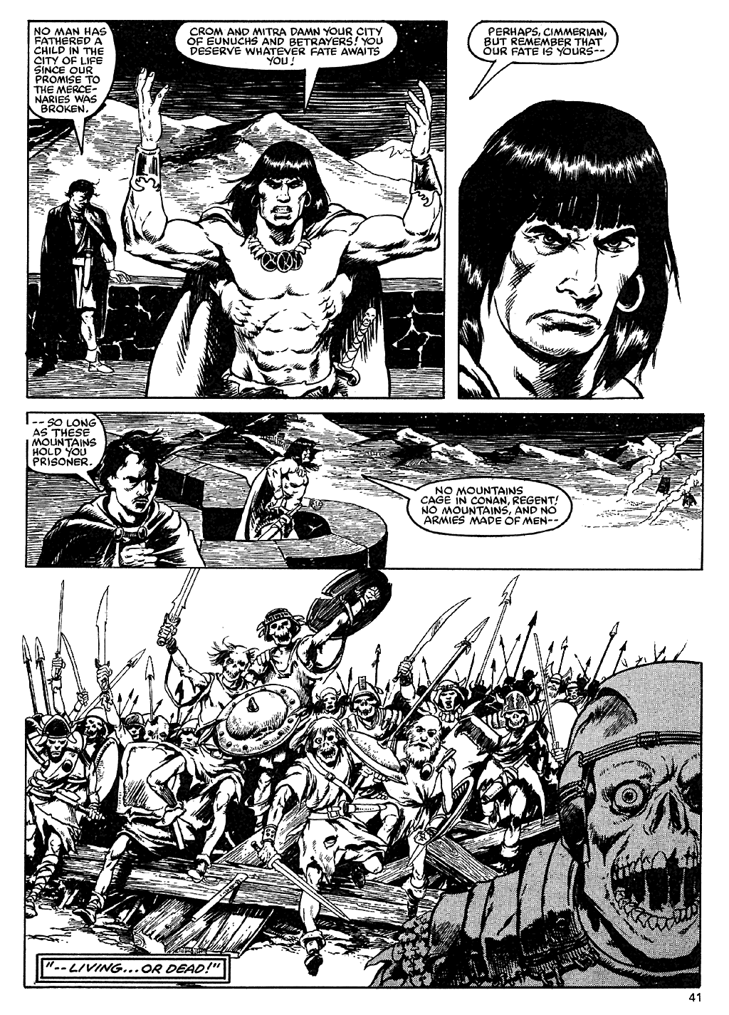 Read online The Savage Sword Of Conan comic -  Issue #110 - 40