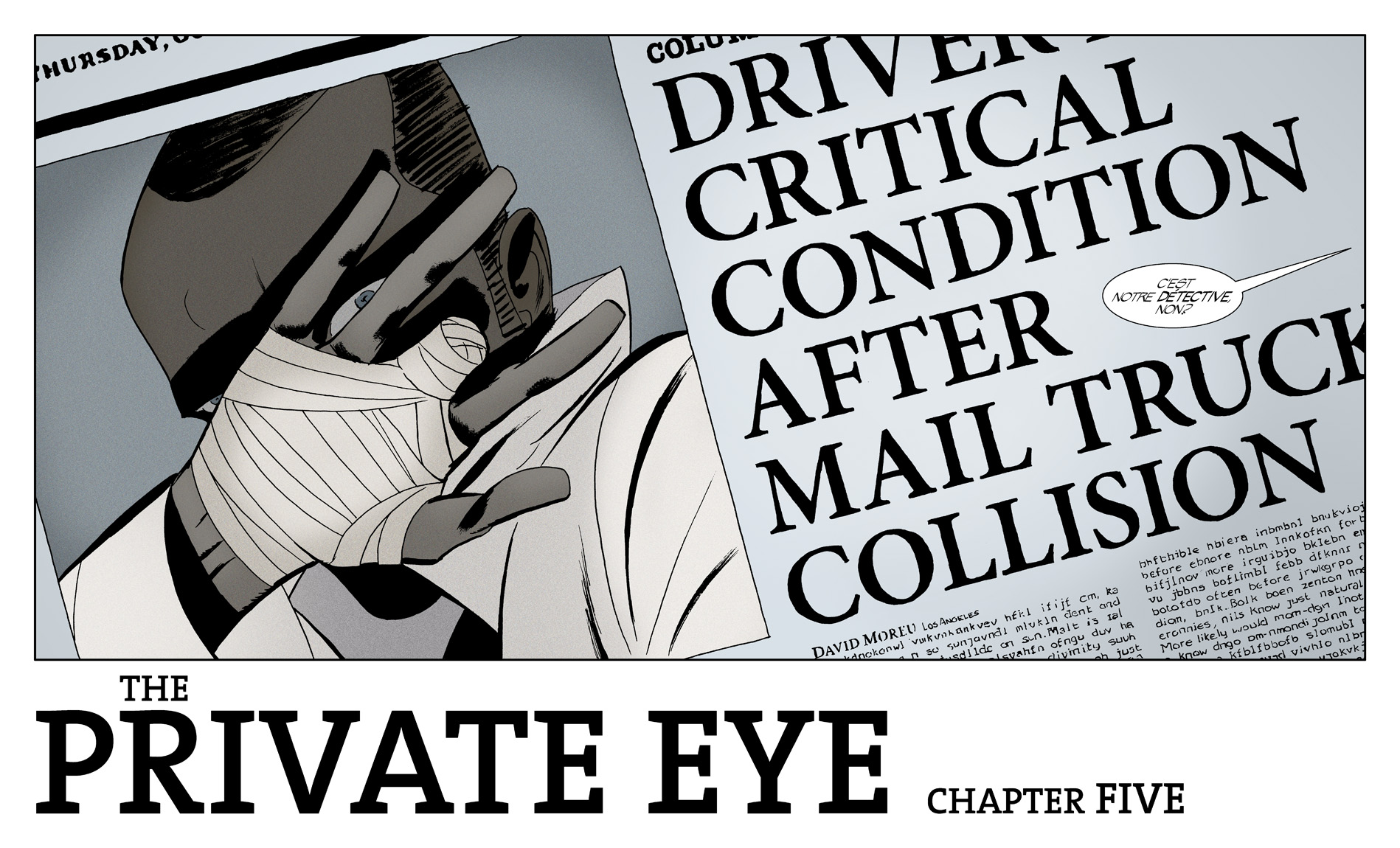 Read online The Private Eye comic -  Issue # _TPB 1 - 127