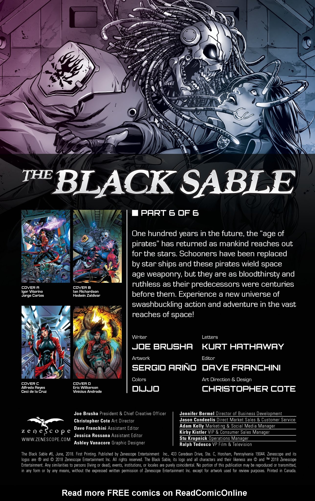 Read online The Black Sable comic -  Issue #6 - 2