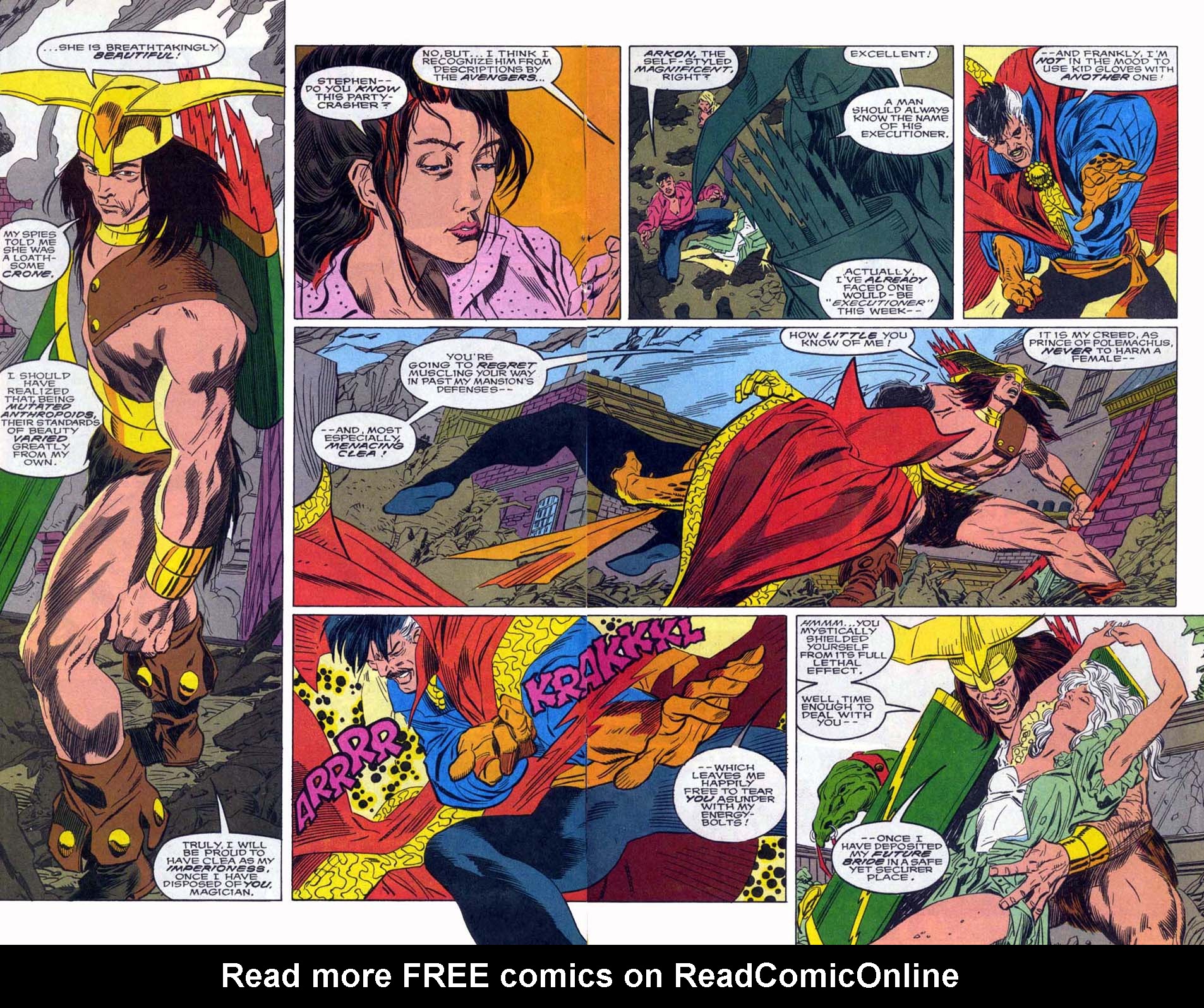 Read online Doctor Strange: Sorcerer Supreme comic -  Issue #13 - 13
