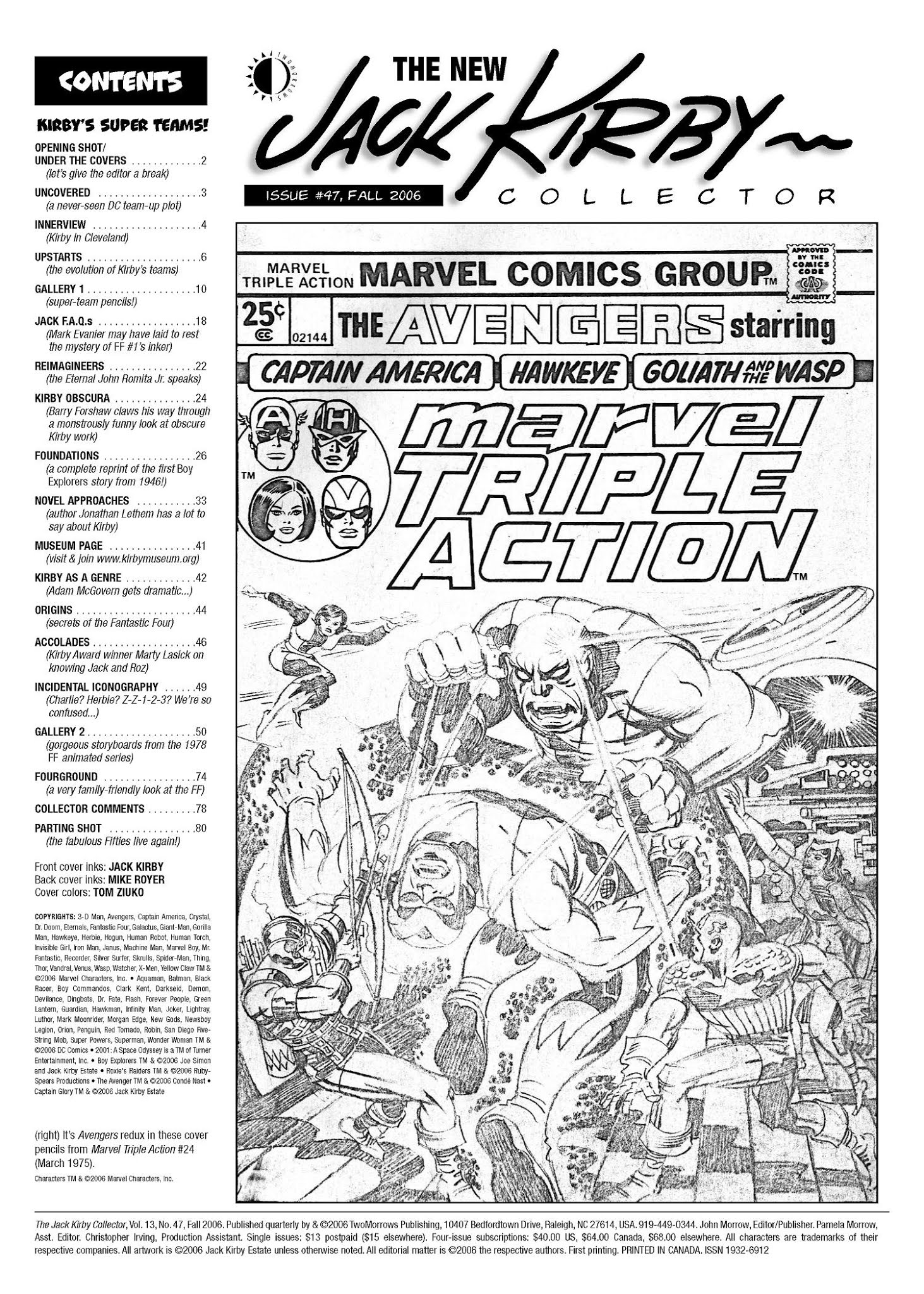 Read online The Jack Kirby Collector comic -  Issue #47 - 3