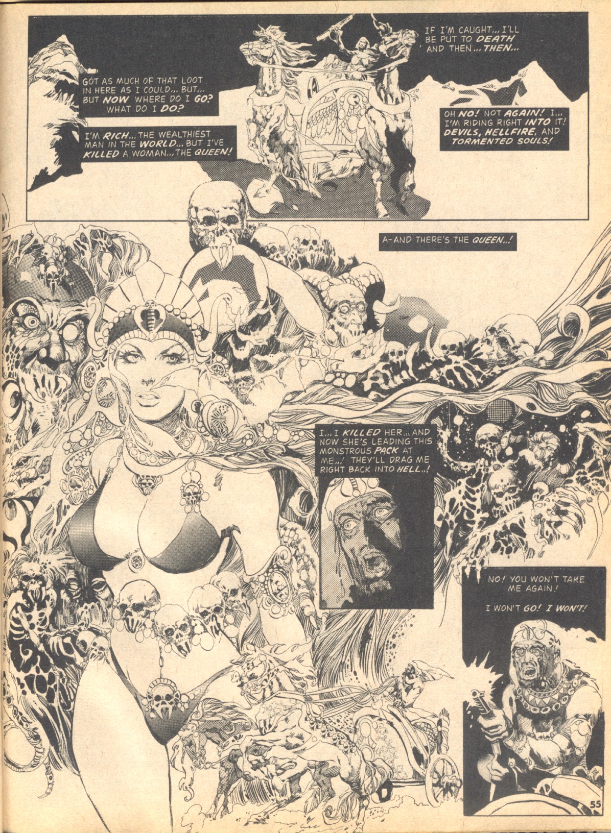 Read online Creepy (1964) comic -  Issue #60 - 55