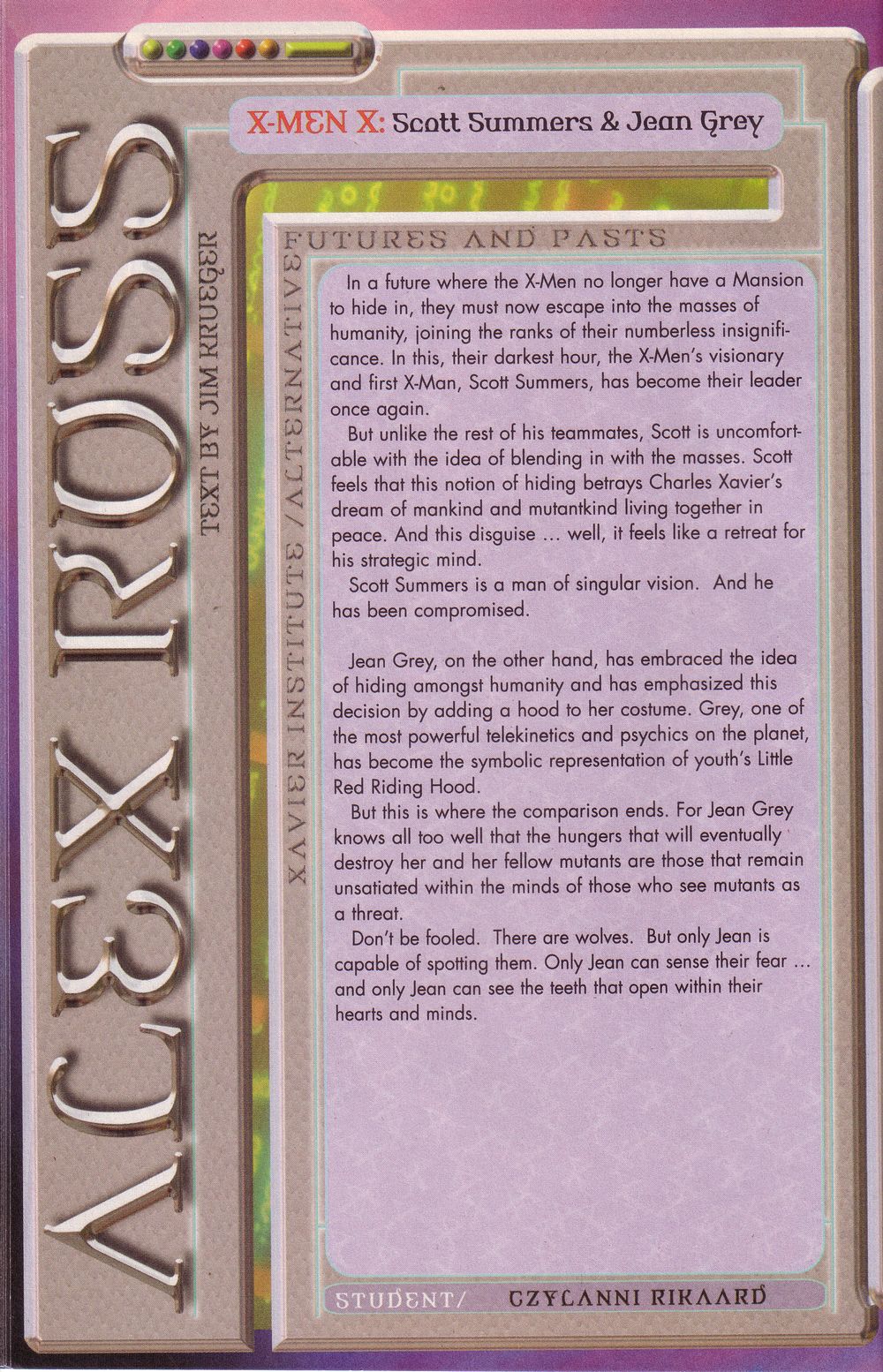 Read online X-Men: Millennial Visions comic -  Issue #2 - 24