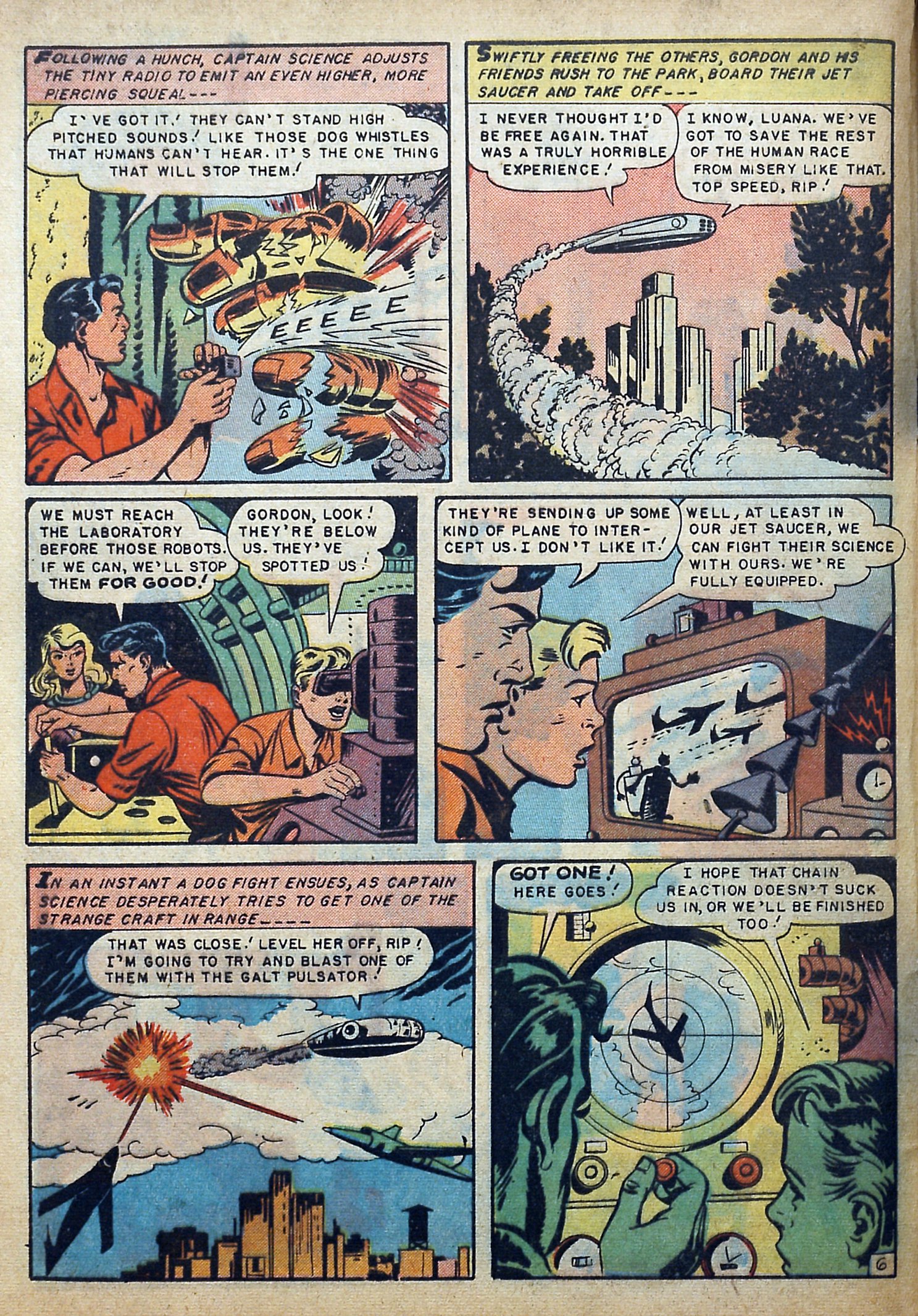 Read online Captain Science comic -  Issue #3 - 8