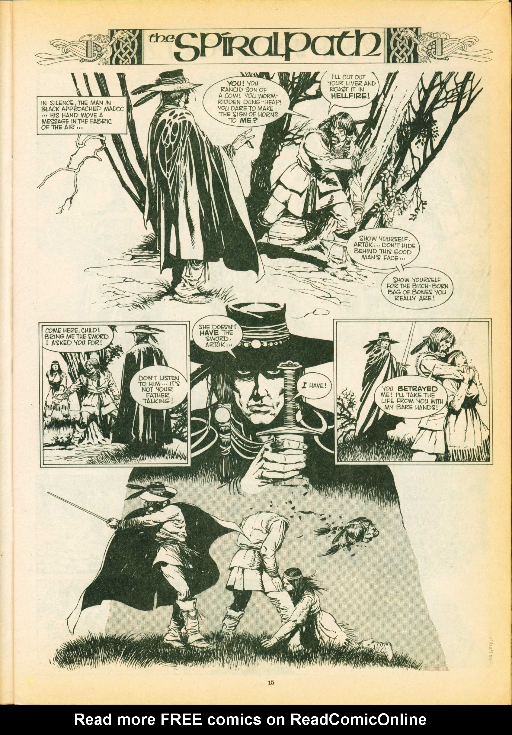 Read online Warrior comic -  Issue #4 - 15