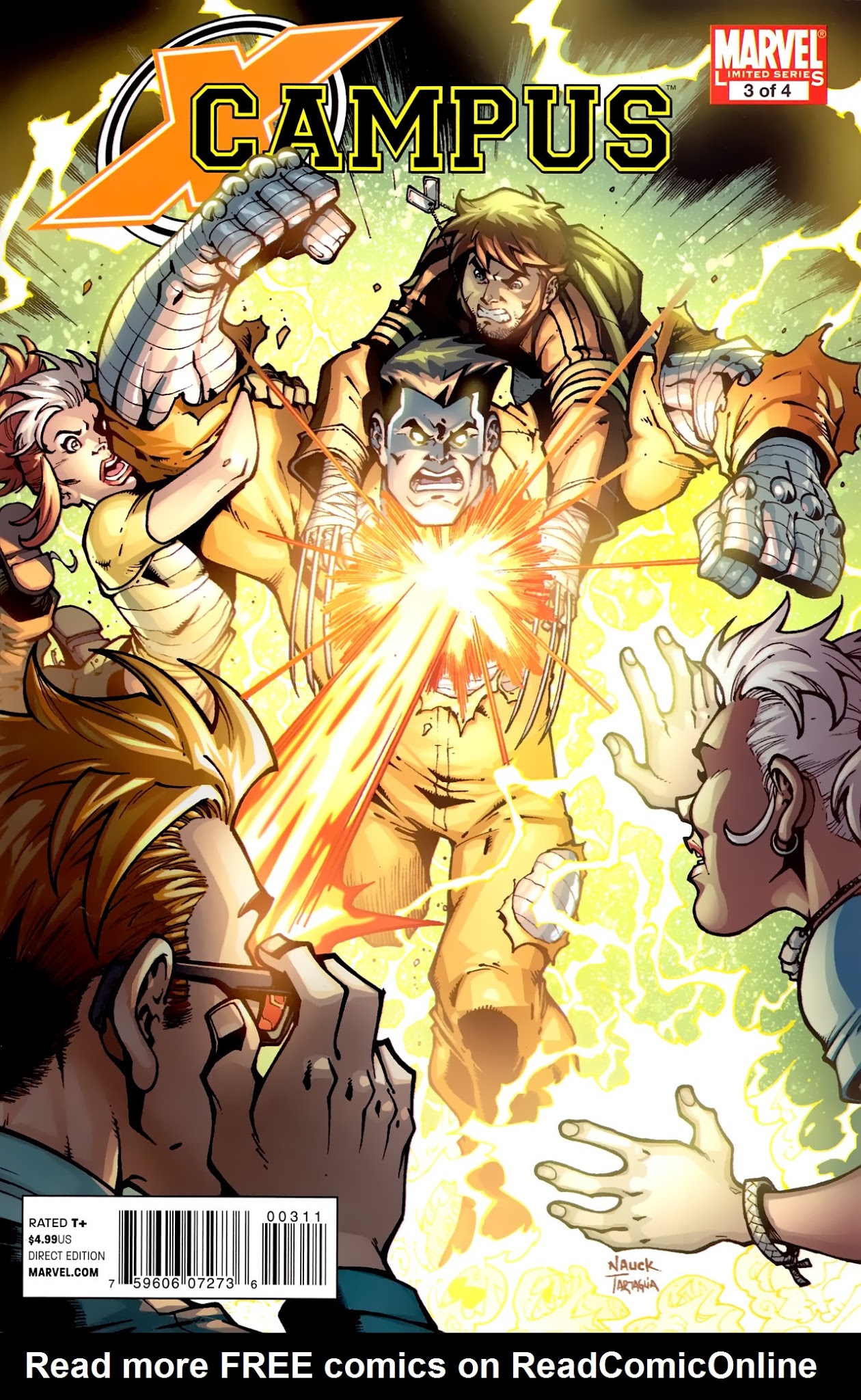 Read online X-Campus comic -  Issue #3 - 1