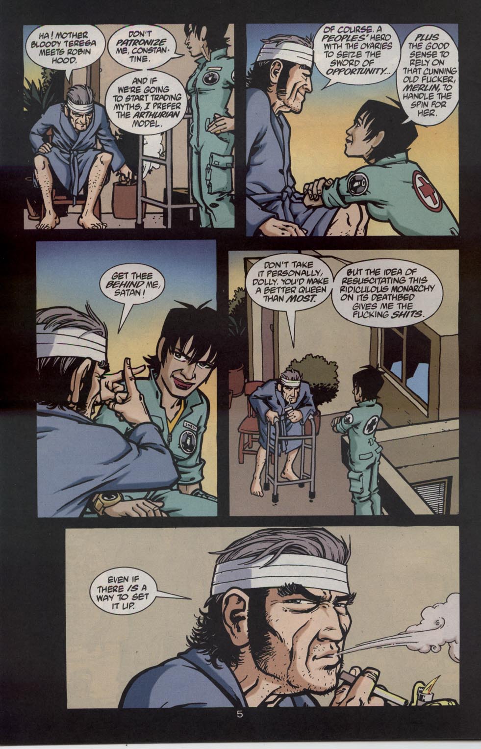 Read online Hellblazer Special: Bad Blood comic -  Issue #4 - 8