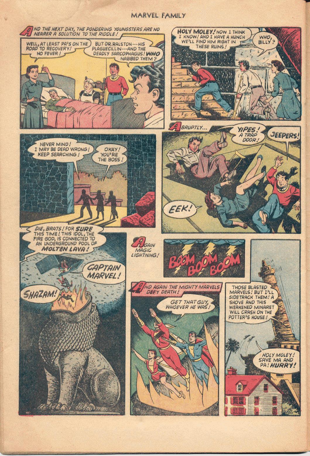 Read online The Marvel Family comic -  Issue #87 - 32