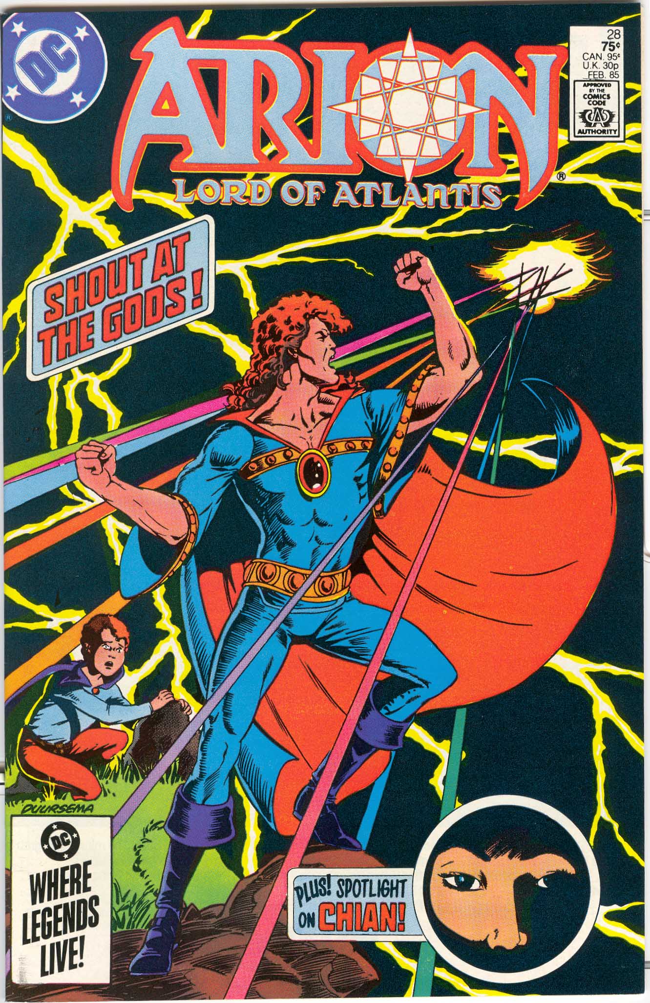 Read online Arion, Lord of Atlantis comic -  Issue #28 - 1