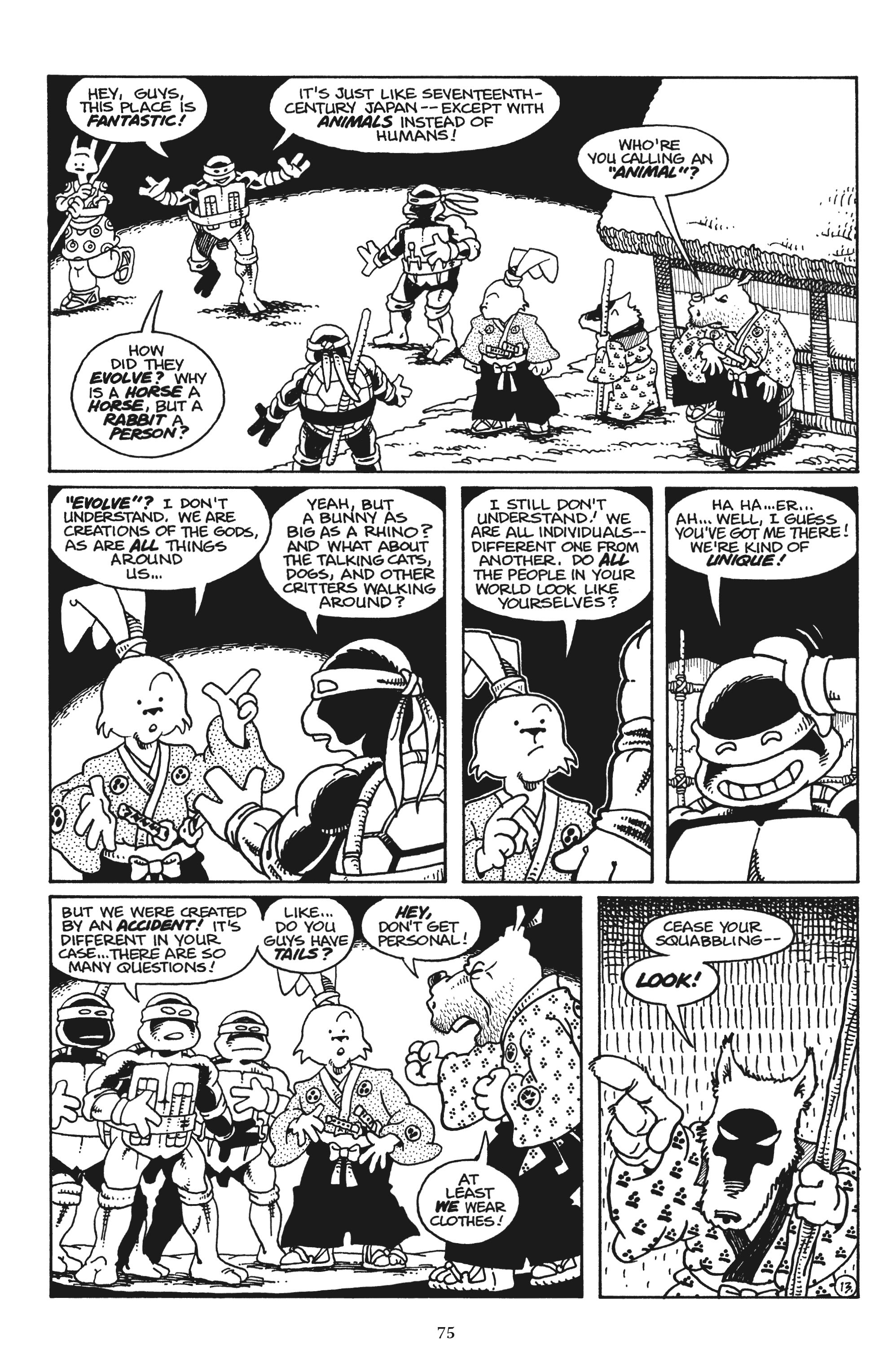 Read online Usagi Yojimbo/Teenage Mutant Ninja Turtles: The Complete Collection comic -  Issue # TPB (Part 1) - 69