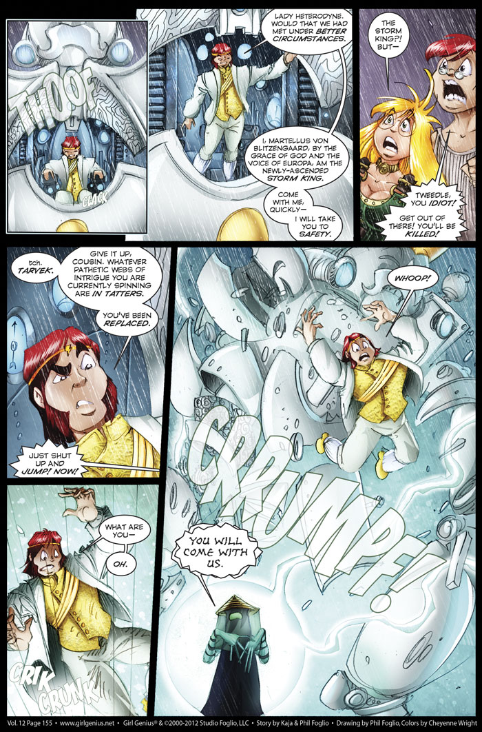Read online Girl Genius (2002) comic -  Issue #12 - 155