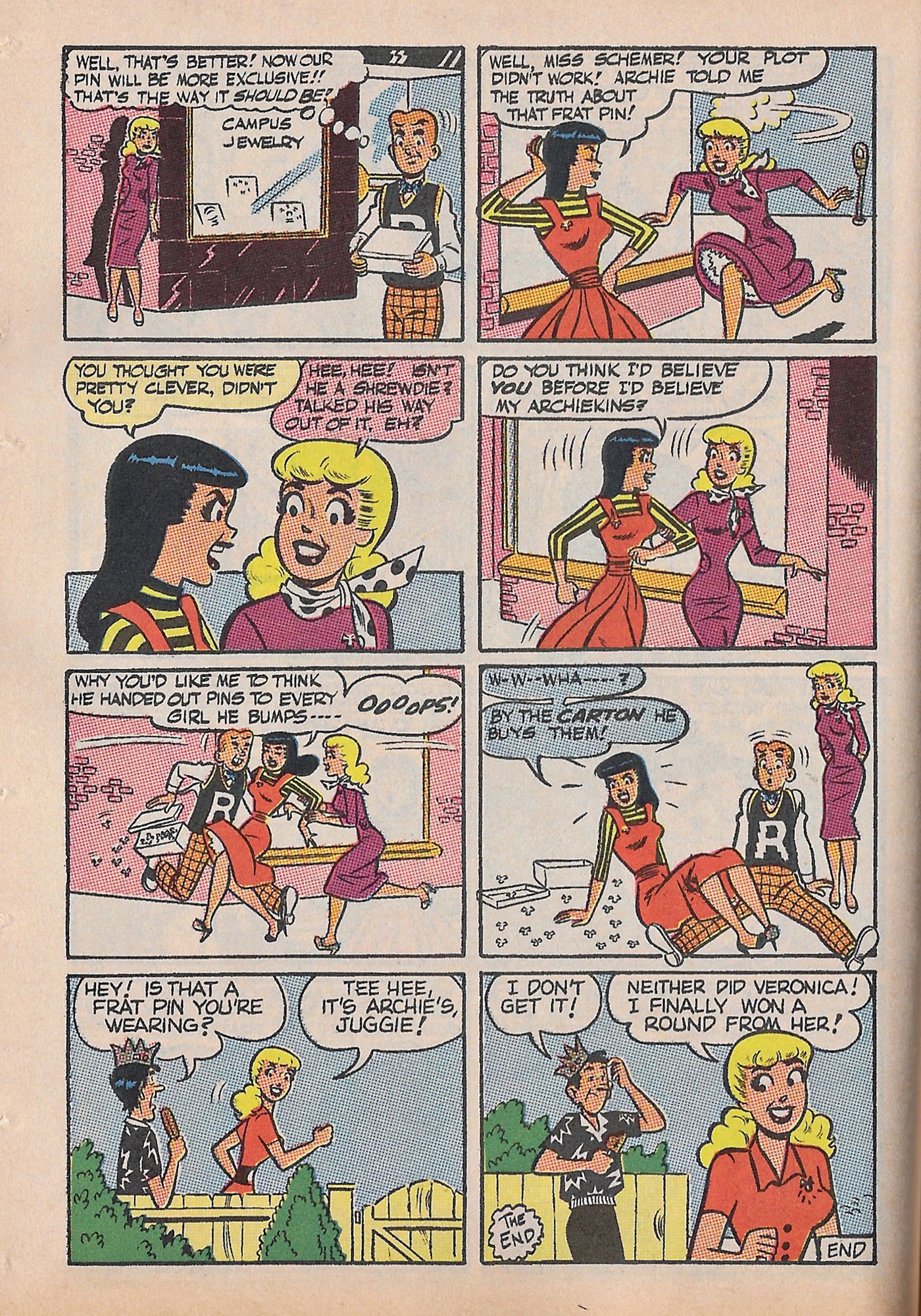 Read online Betty and Veronica Digest Magazine comic -  Issue #51 - 119