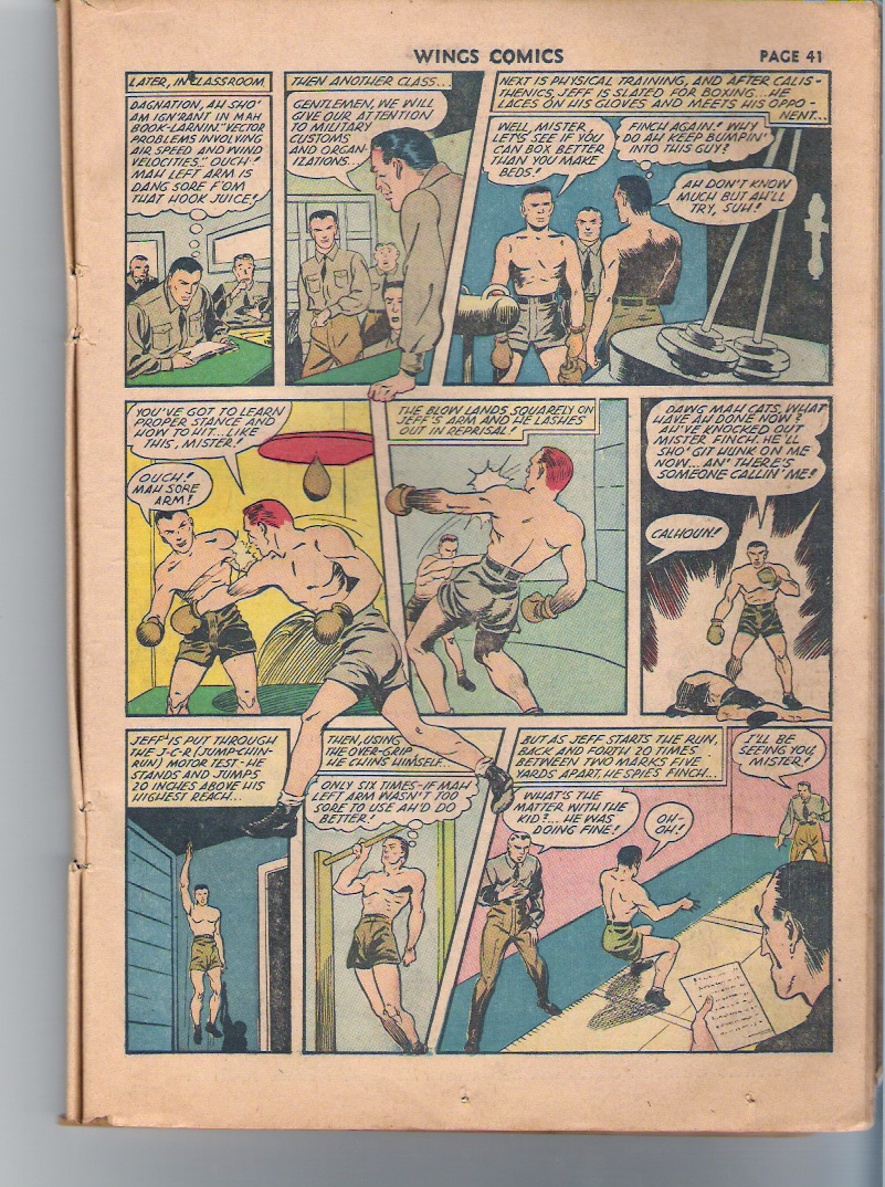 Read online Wings Comics comic -  Issue #27 - 43