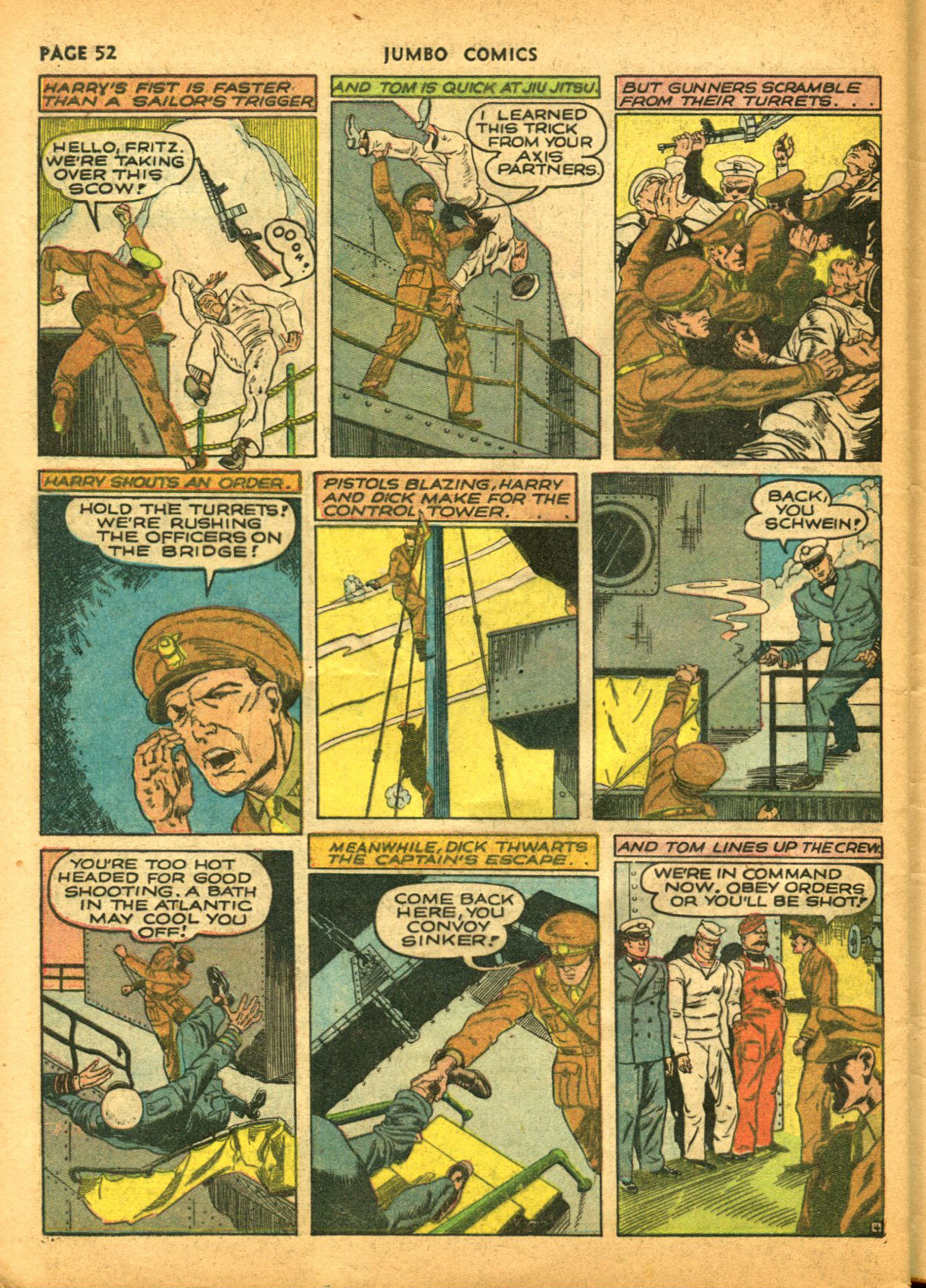 Read online Jumbo Comics comic -  Issue #30 - 54