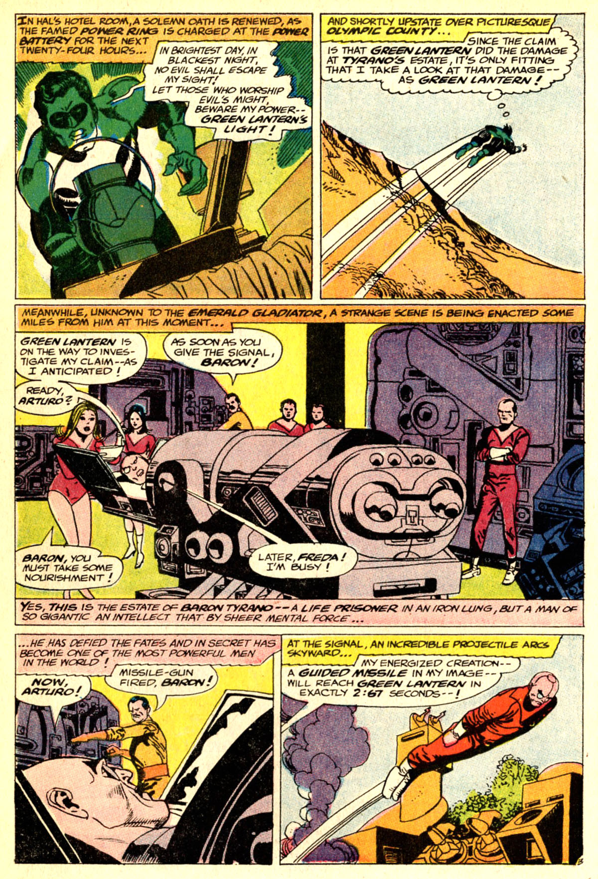 Read online Green Lantern (1960) comic -  Issue #54 - 6