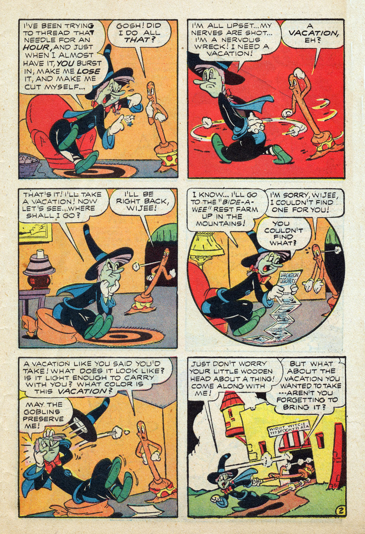 Read online Comedy Comics (1942) comic -  Issue #24 - 42