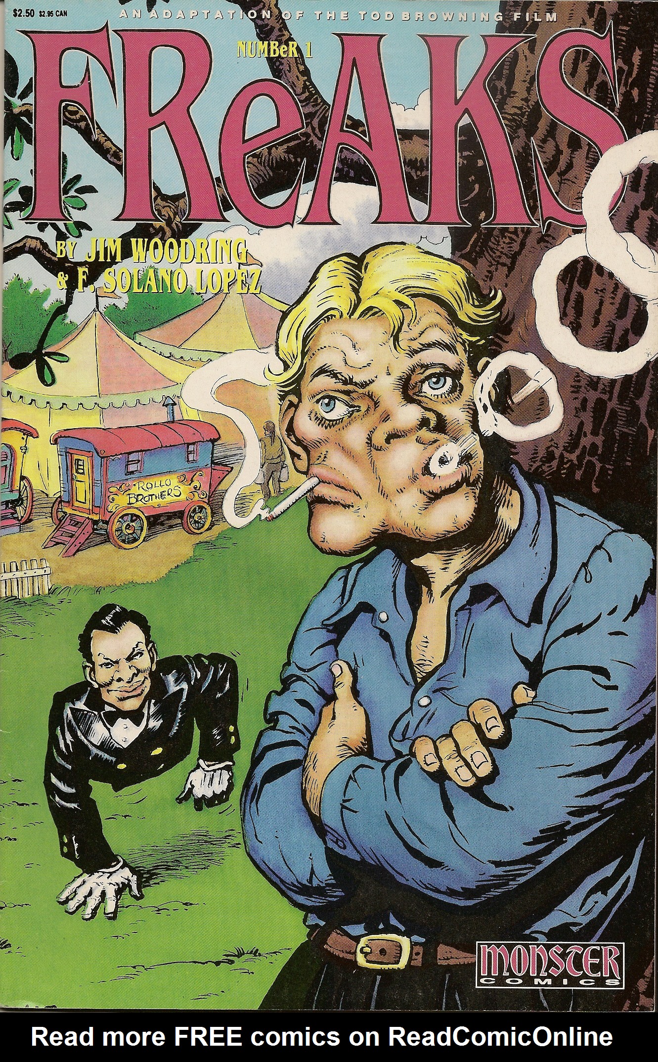 Read online Freaks comic -  Issue #1 - 1