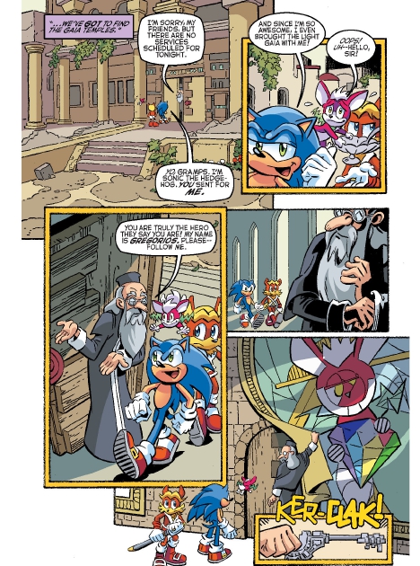 Read online Sonic Comics Spectacular: Speed of Sound comic -  Issue # Full - 87