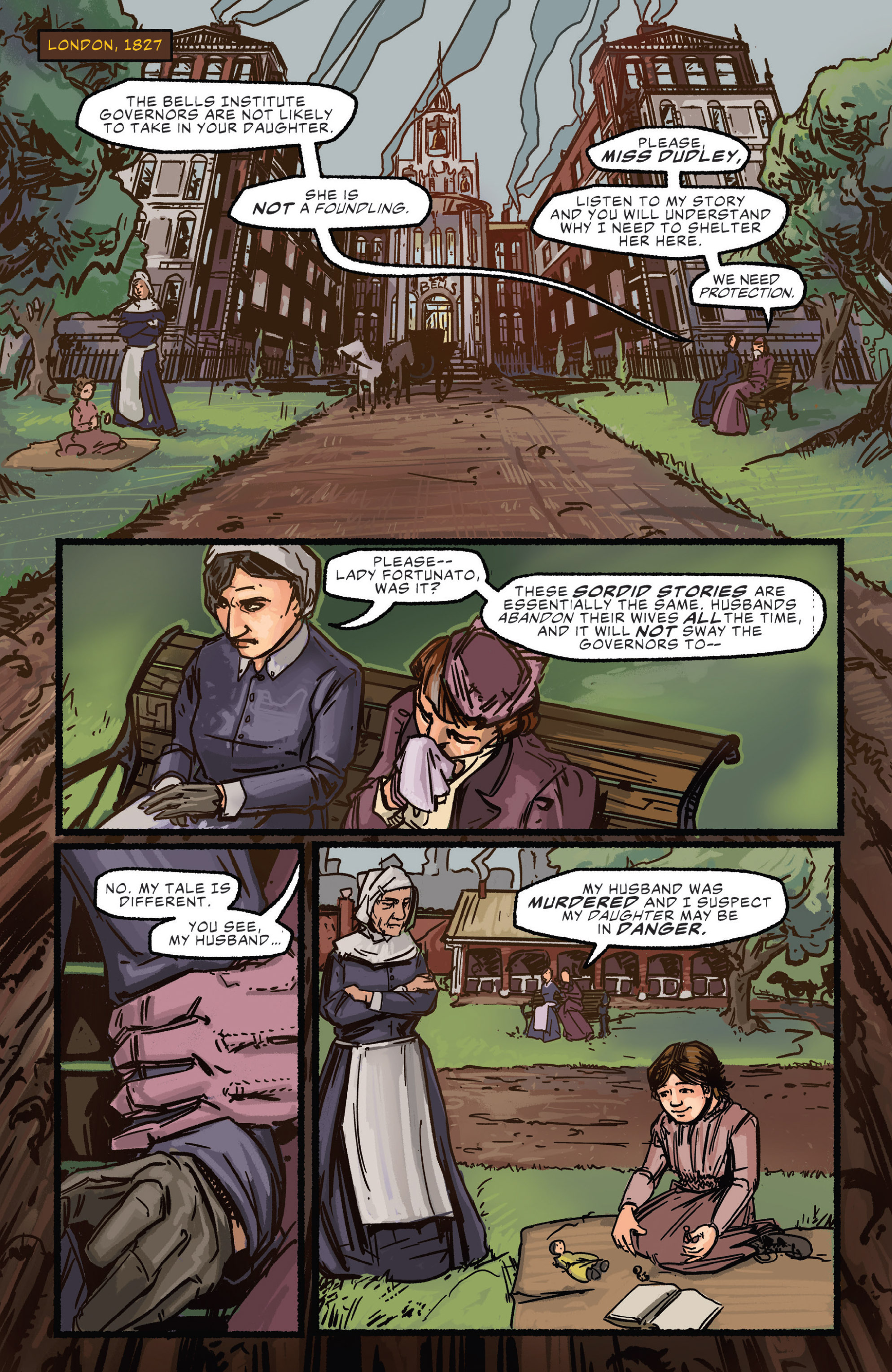 Read online The House of Montresor comic -  Issue #3 - 3