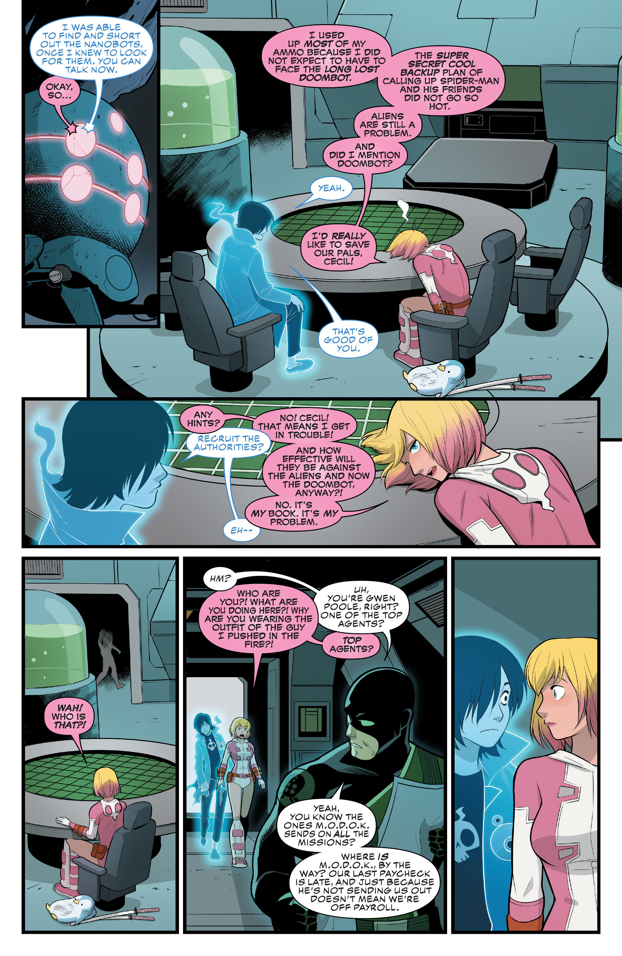 Read online The Unbelievable Gwenpool comic -  Issue #9 - 21