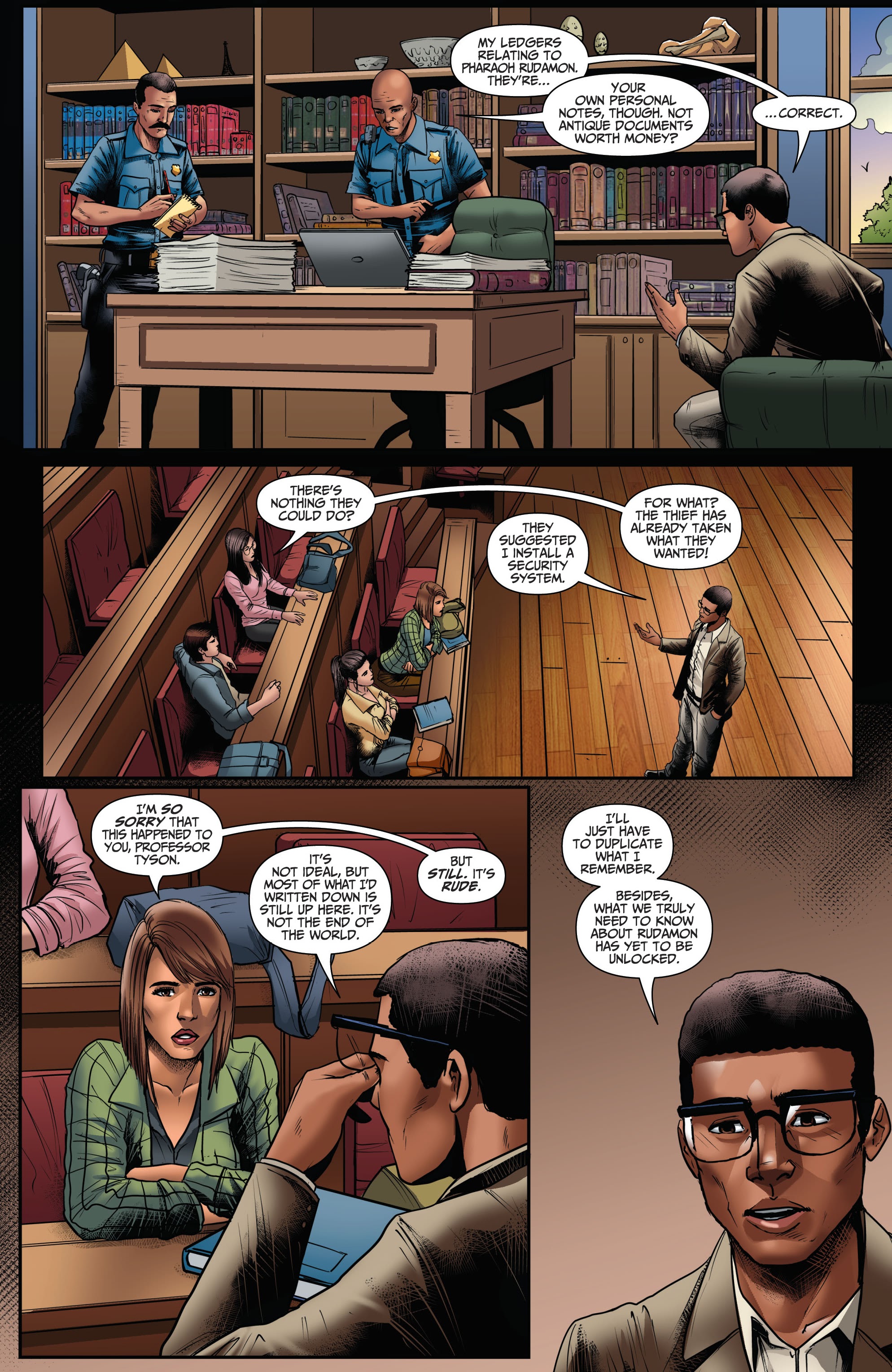 Read online Myths & Legends Quarterly: Blood Pharaoh comic -  Issue # Full - 23