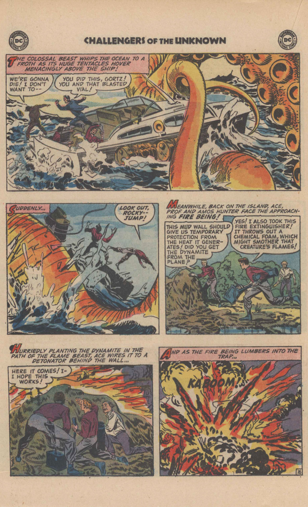 Read online Challengers of the Unknown (1958) comic -  Issue #77 - 20