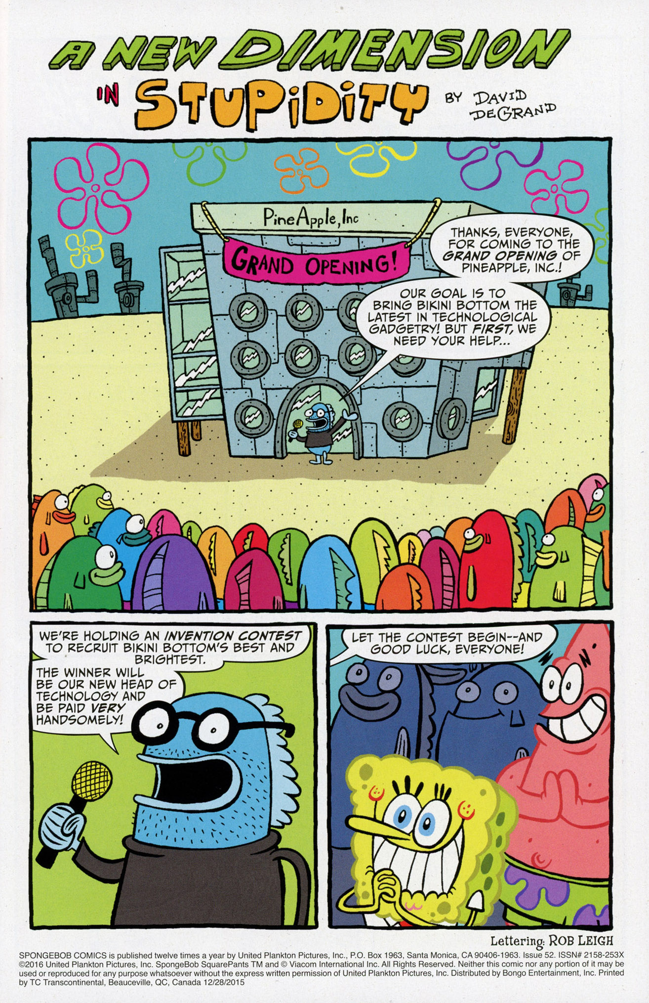 Read online SpongeBob Comics comic -  Issue #52 - 3