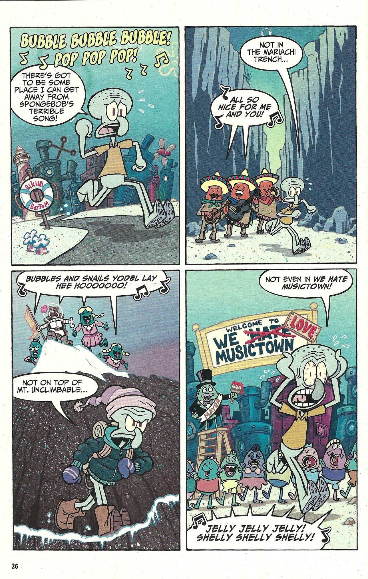 Read online SpongeBob Comics comic -  Issue #1 - 27
