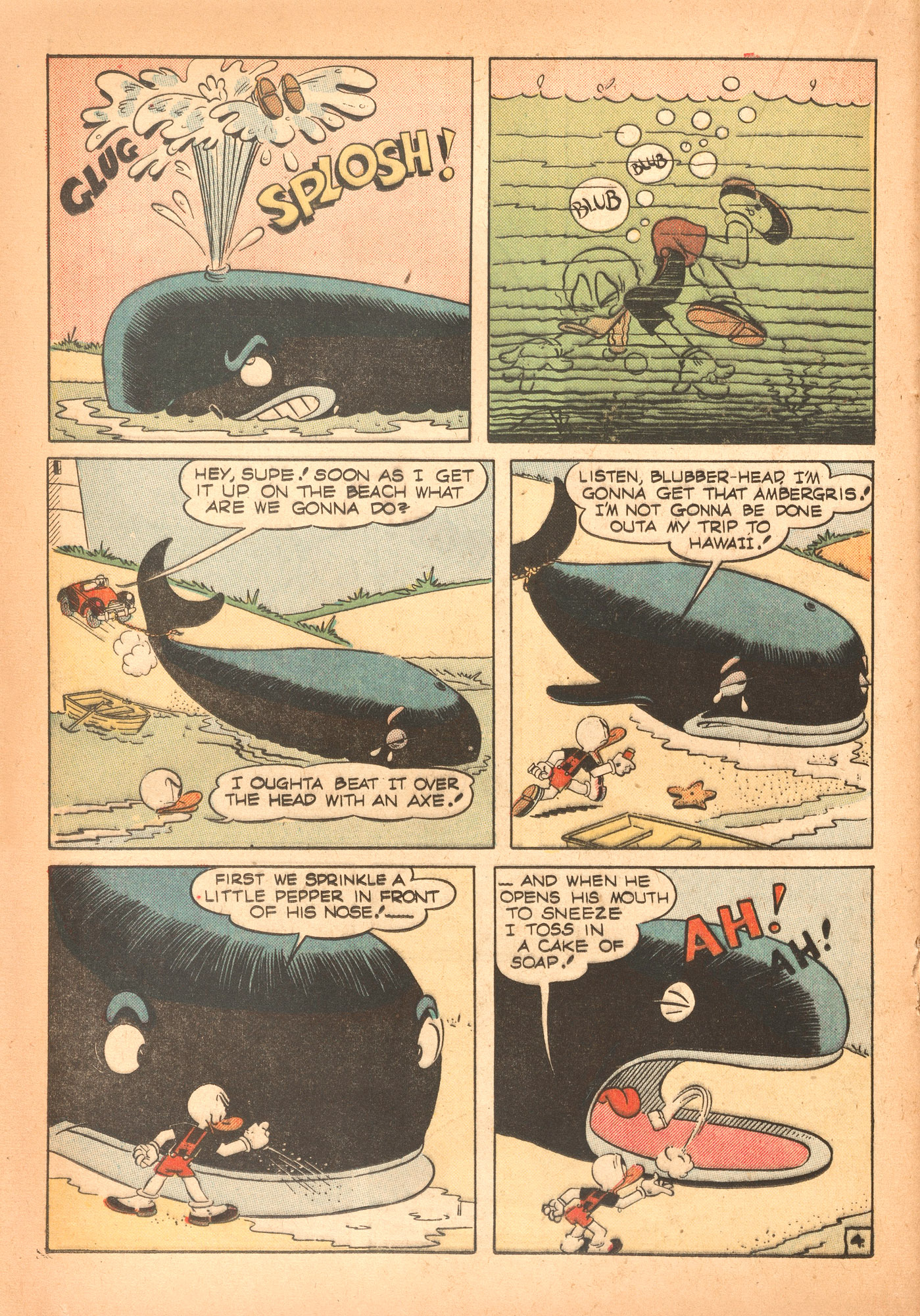 Read online Super Duck Comics comic -  Issue #37 - 30