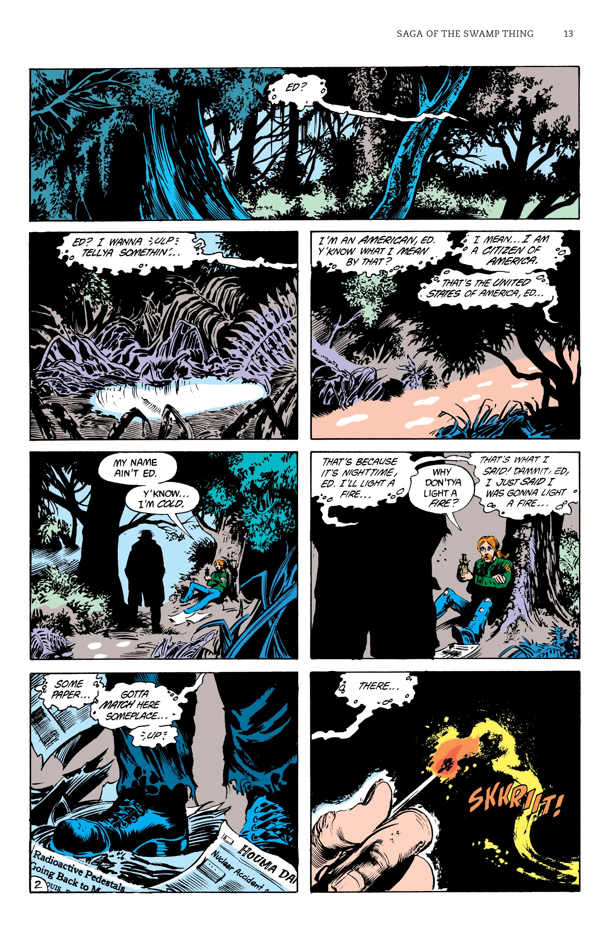 Read online Saga of the Swamp Thing comic -  Issue # TPB 3 (Part 1) - 13