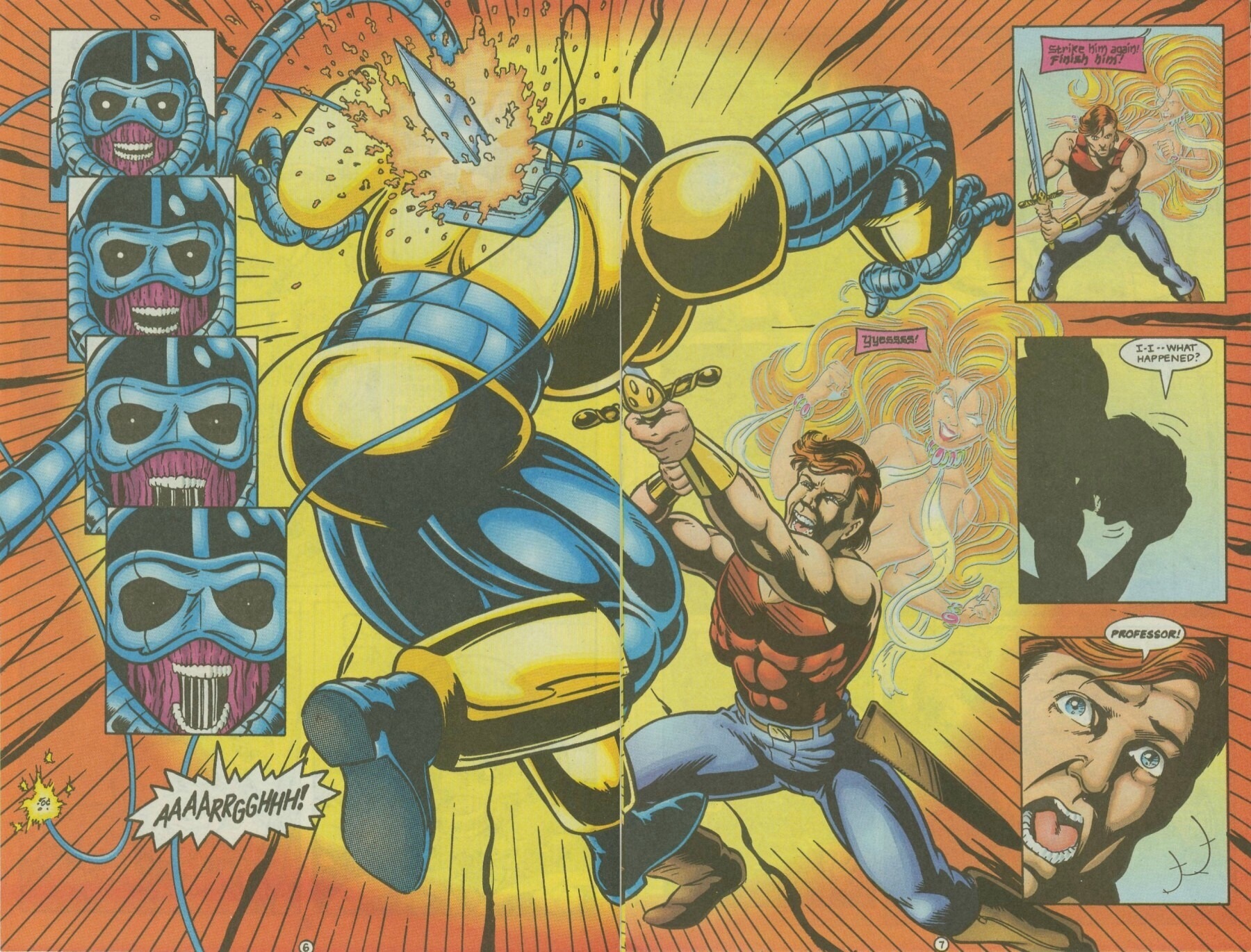Read online Ex-Mutants comic -  Issue #10 - 8