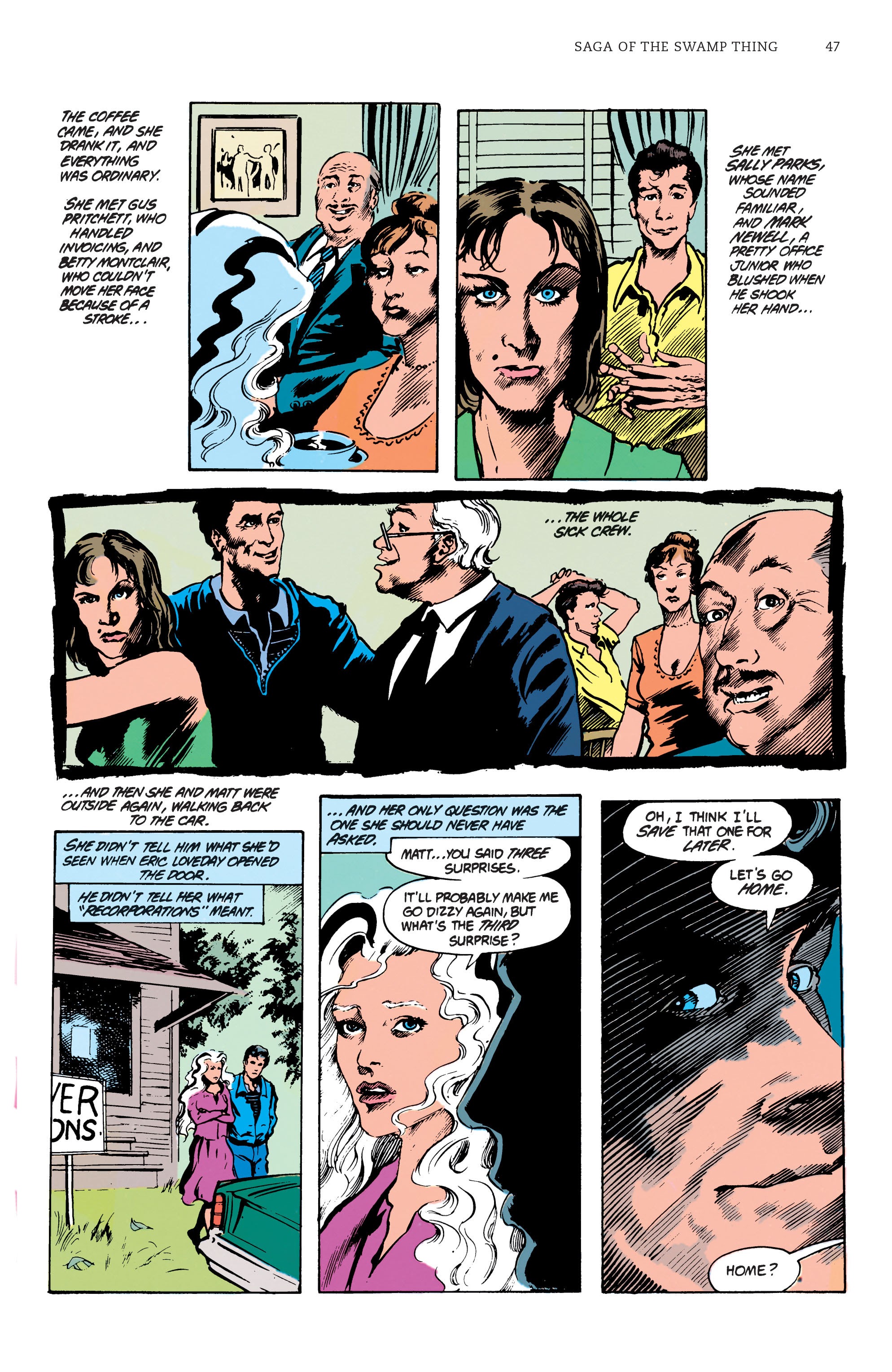 Read online Saga of the Swamp Thing comic -  Issue # TPB 2 (Part 1) - 47