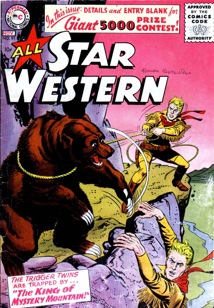 Read online All-Star Western (1951) comic -  Issue #91 - 1