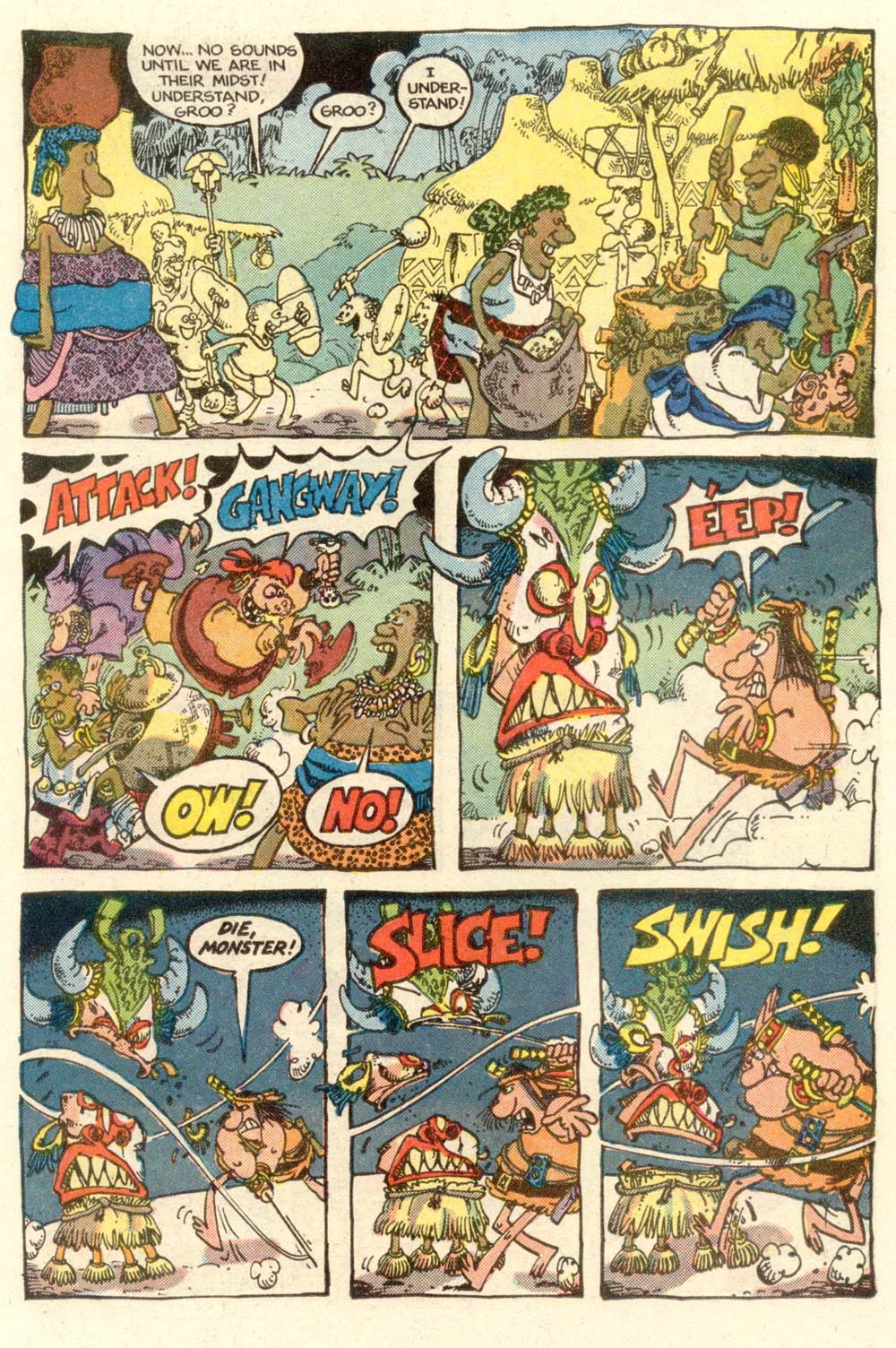 Read online Sergio Aragonés Groo the Wanderer comic -  Issue #5 - 9