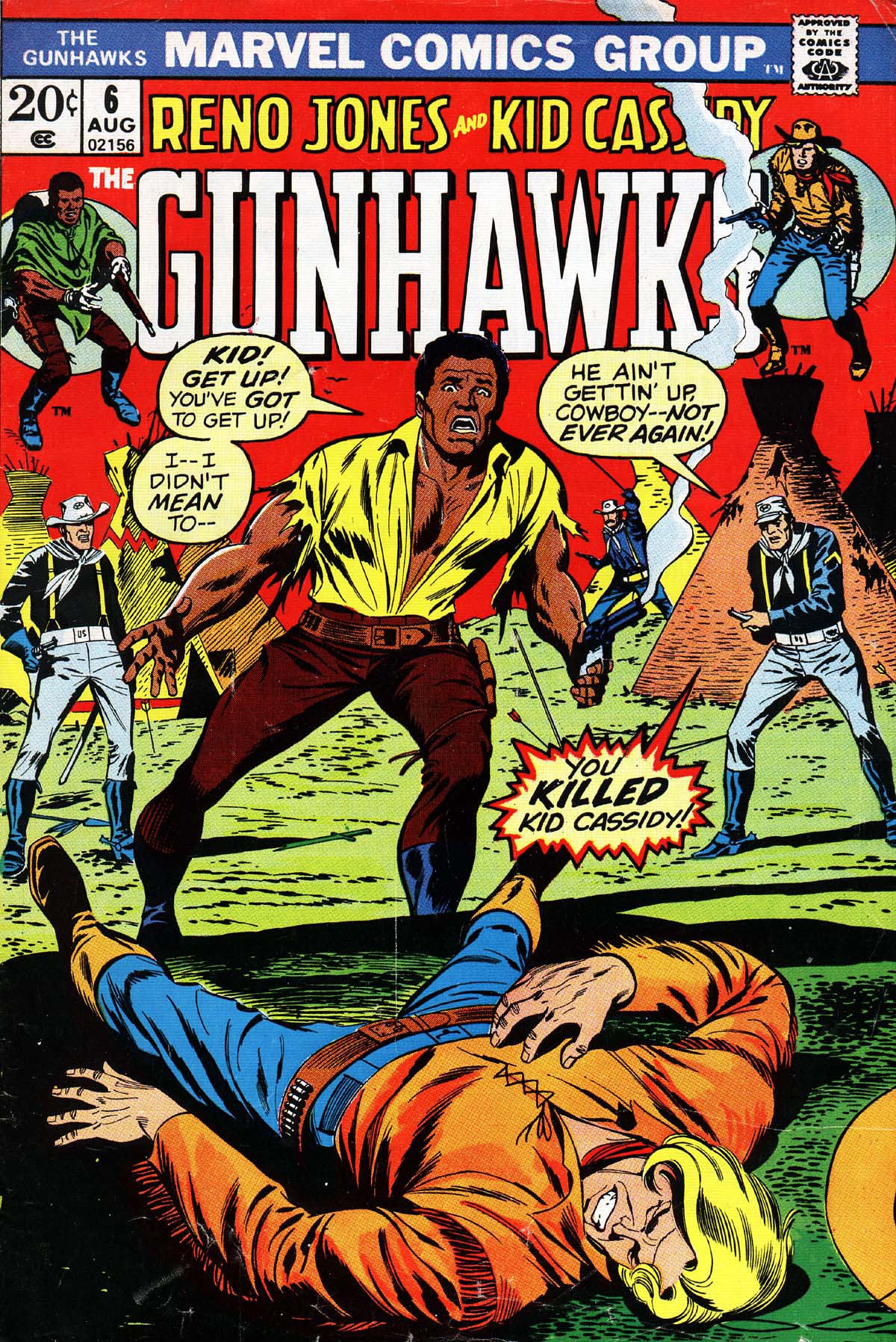 Read online Gunhawks comic -  Issue #6 - 1