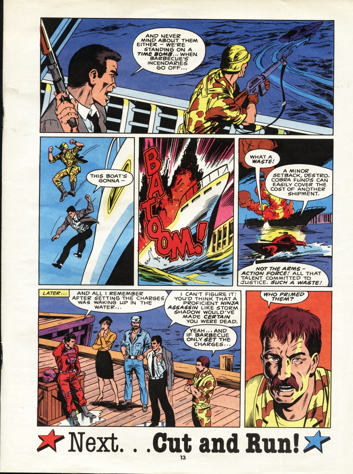 Read online Action Force comic -  Issue #1 - 12
